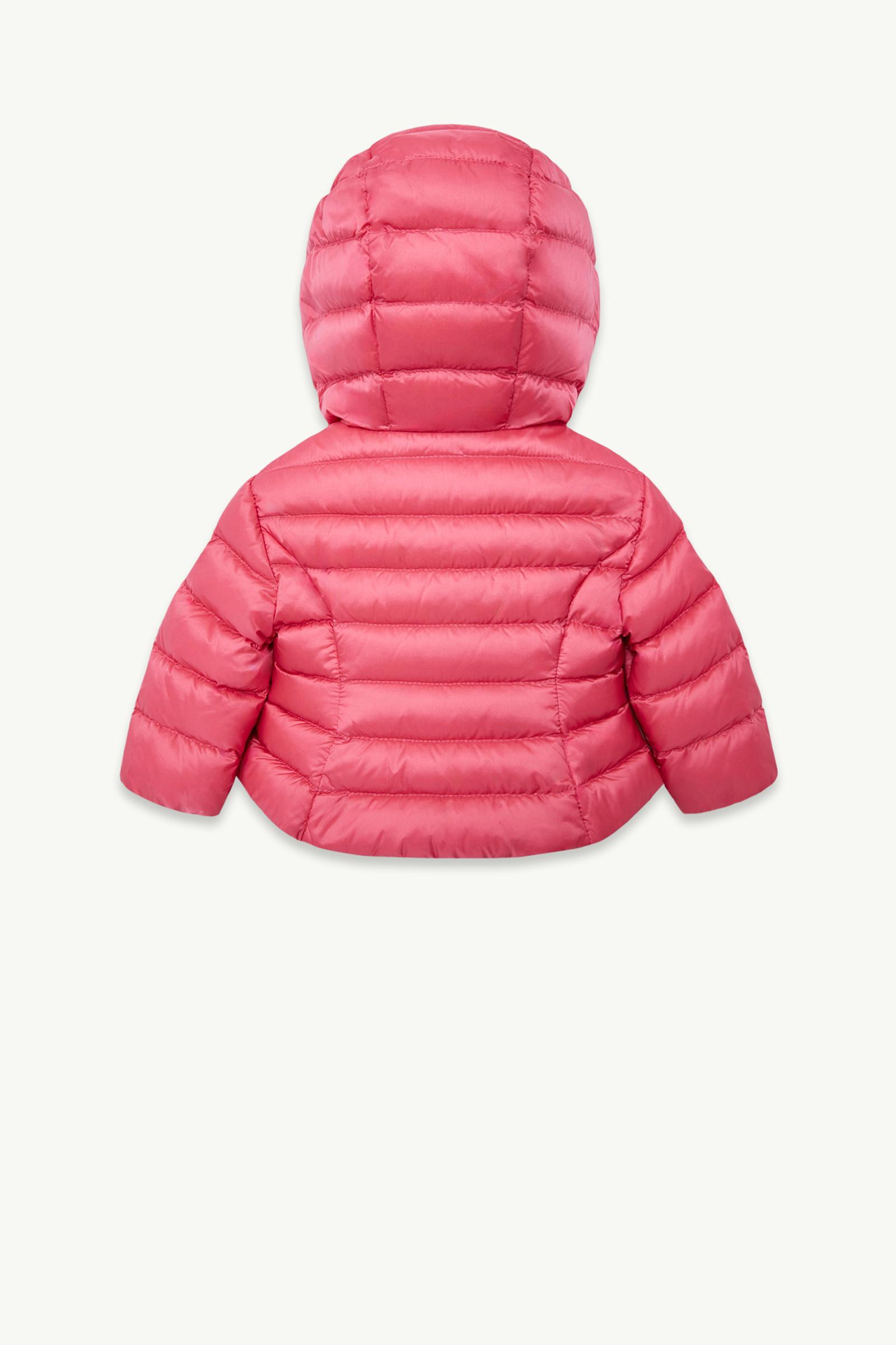 Ige Hooded Down Jacket Girl Coral Pink Moncler 1