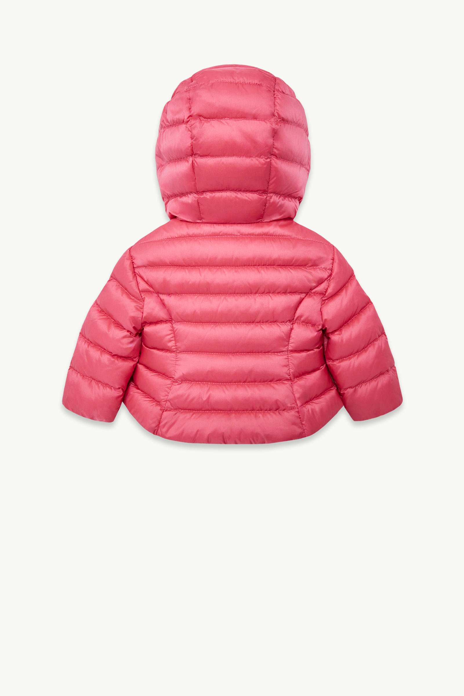 Ige Hooded Down Jacket Girl Coral Pink Moncler 1