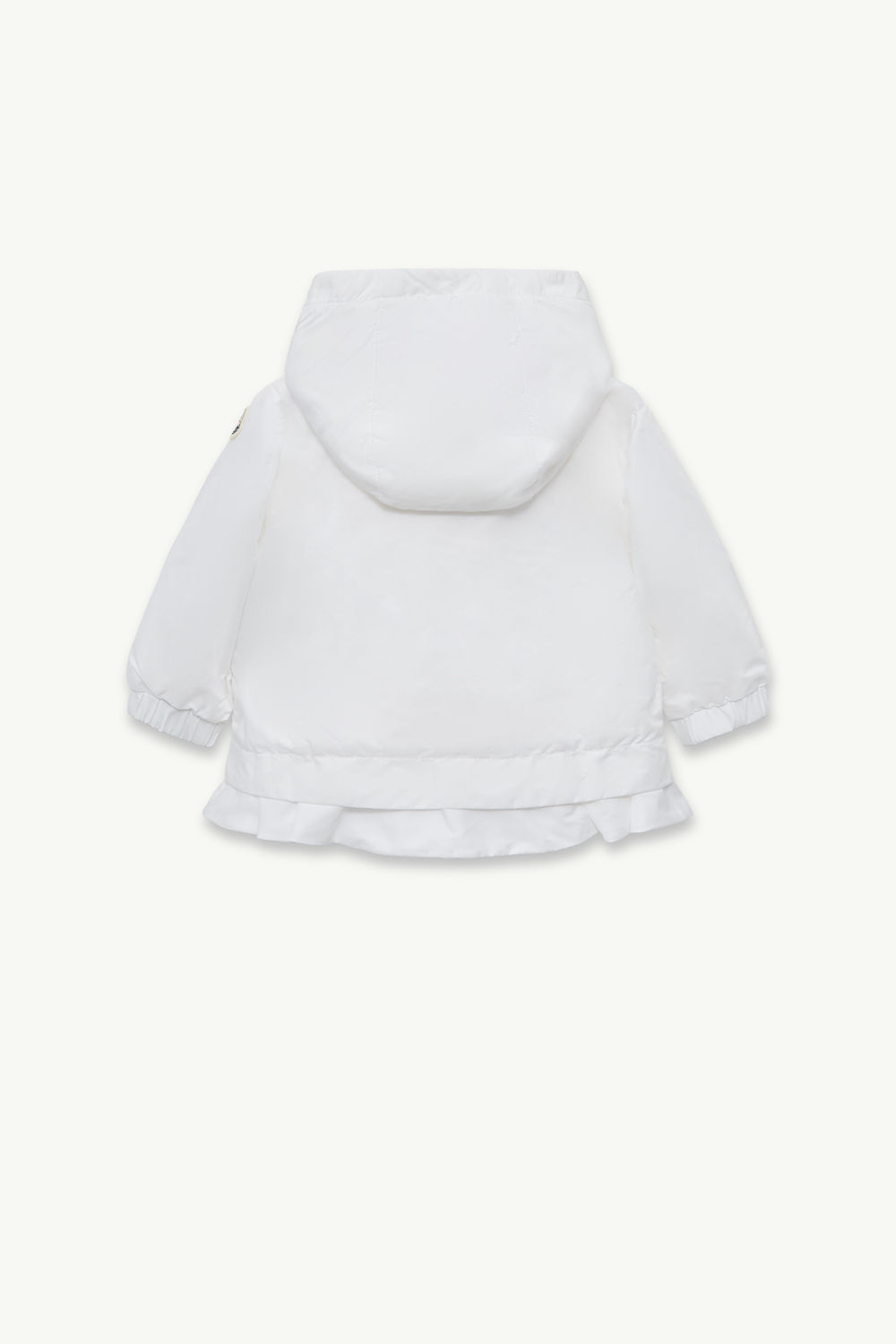 Dana Hooded Jacket Girl White Moncler 2