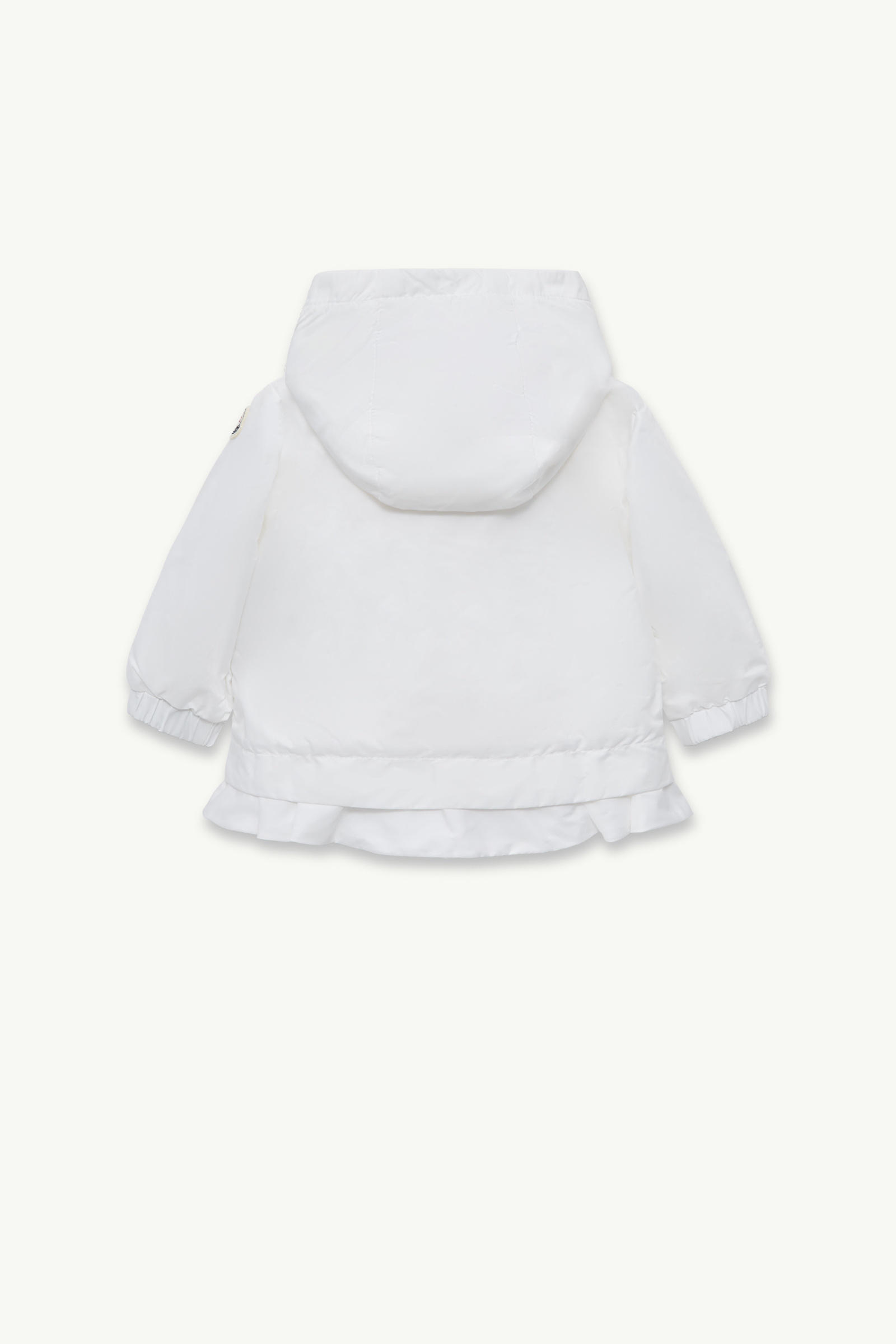 Dana Hooded Jacket Girl White Moncler 2