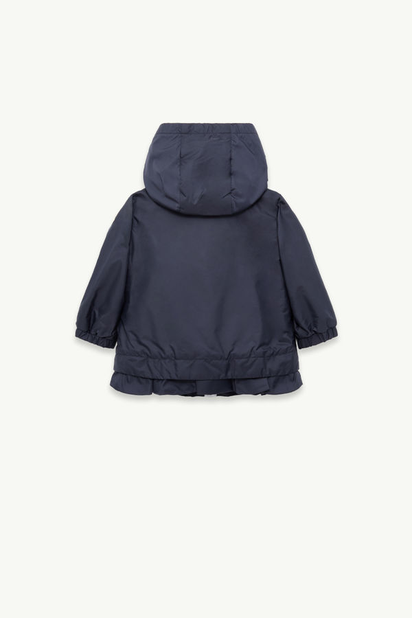 Dana Hooded Jacket Girl Navy Blue Moncler 2