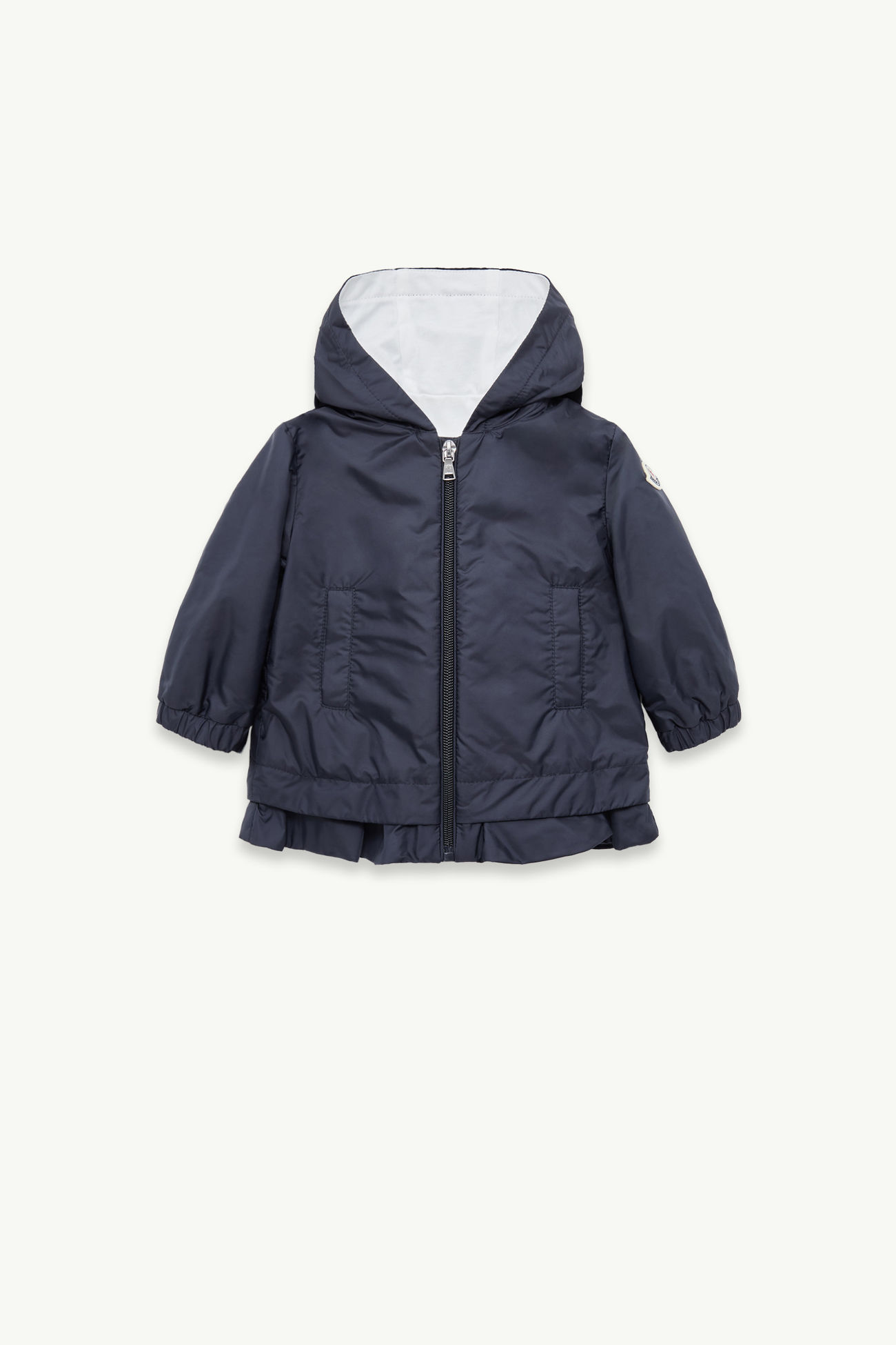 Giacca con cappuccio Dana Bambina Blu Navy Moncler 0