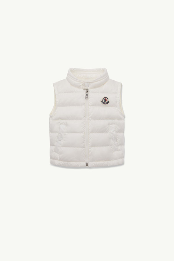Doudoune sans manches repliable New Amaury Garçon Blanc Moncler 0