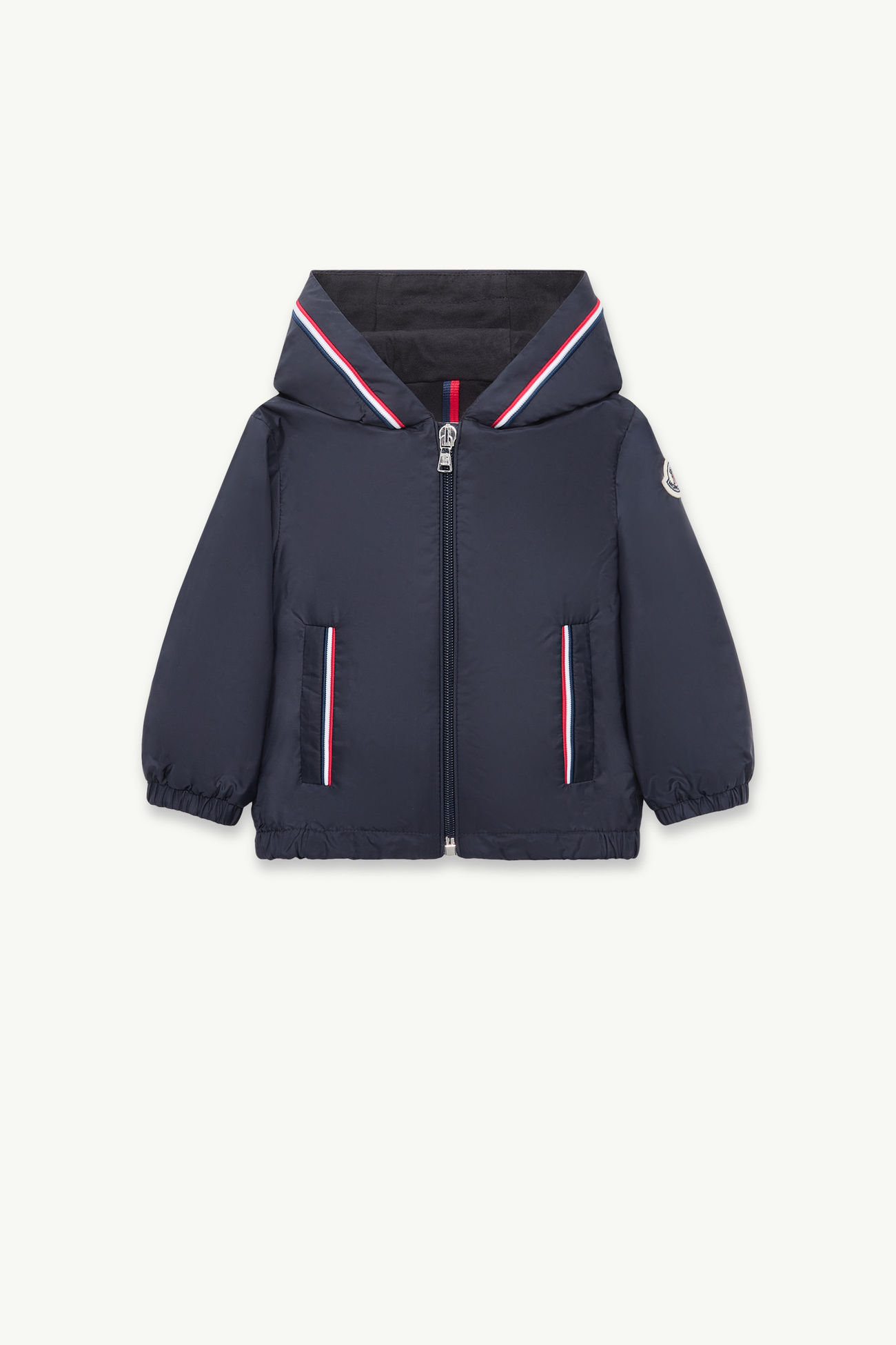 Giacca con cappuccio Granduc Bambino Blu Navy Moncler 0