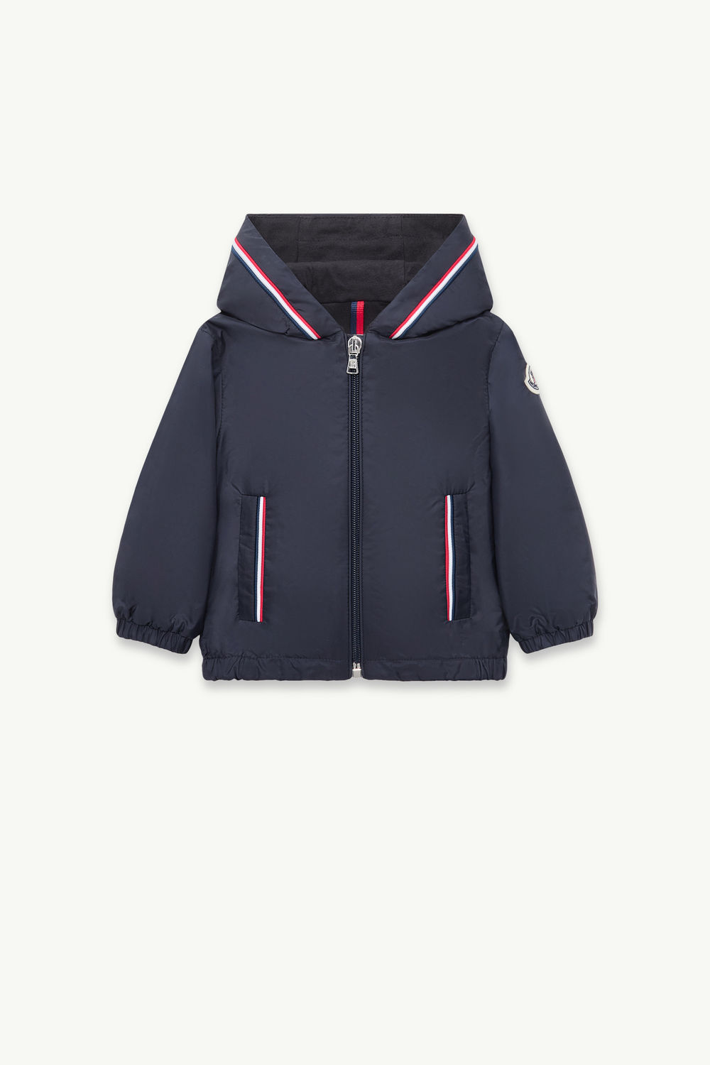 Granduc Hooded Jacket Boy Navy Blue Moncler 0