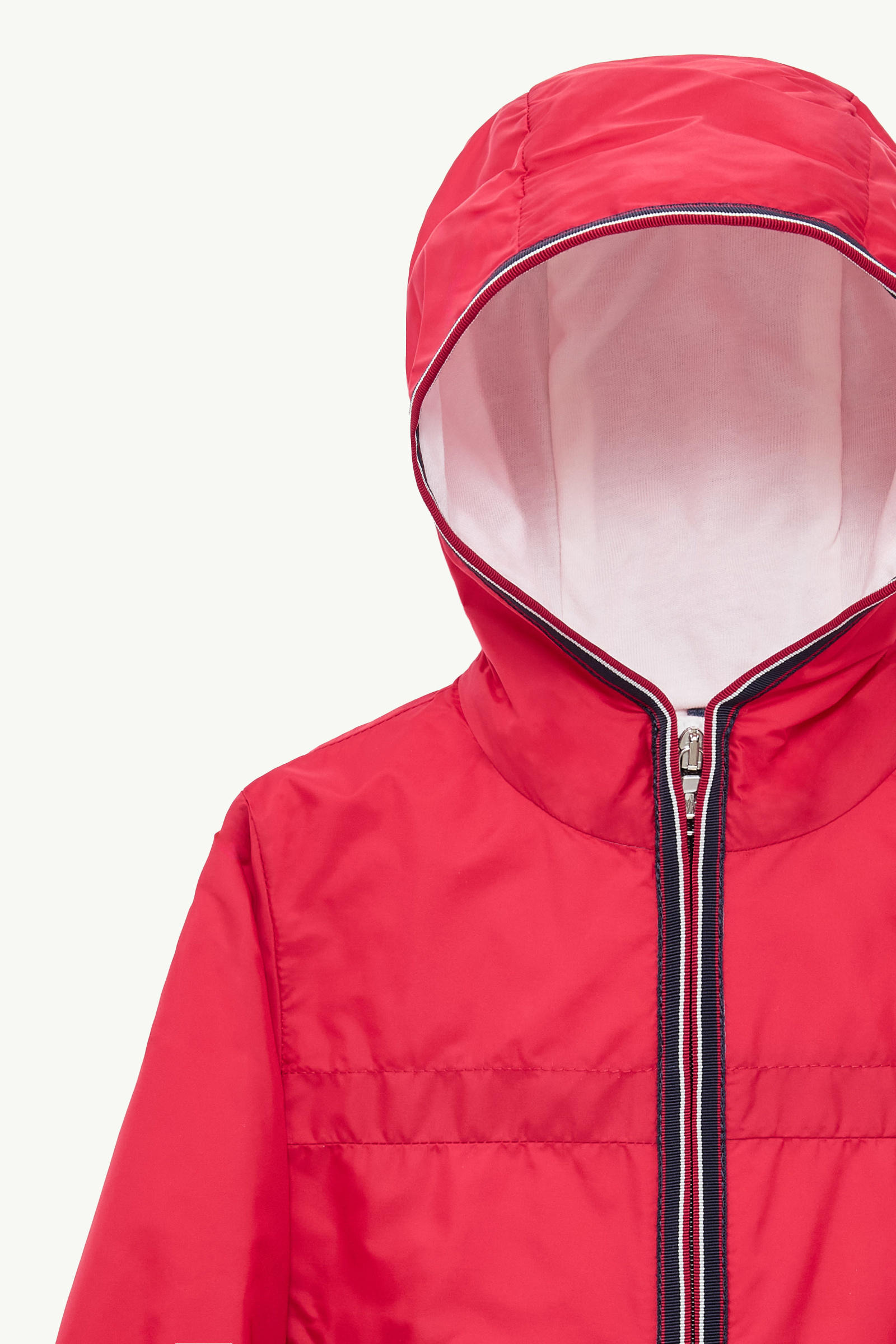 Anton Hooded Rain Jacket Boy Red Moncler 1