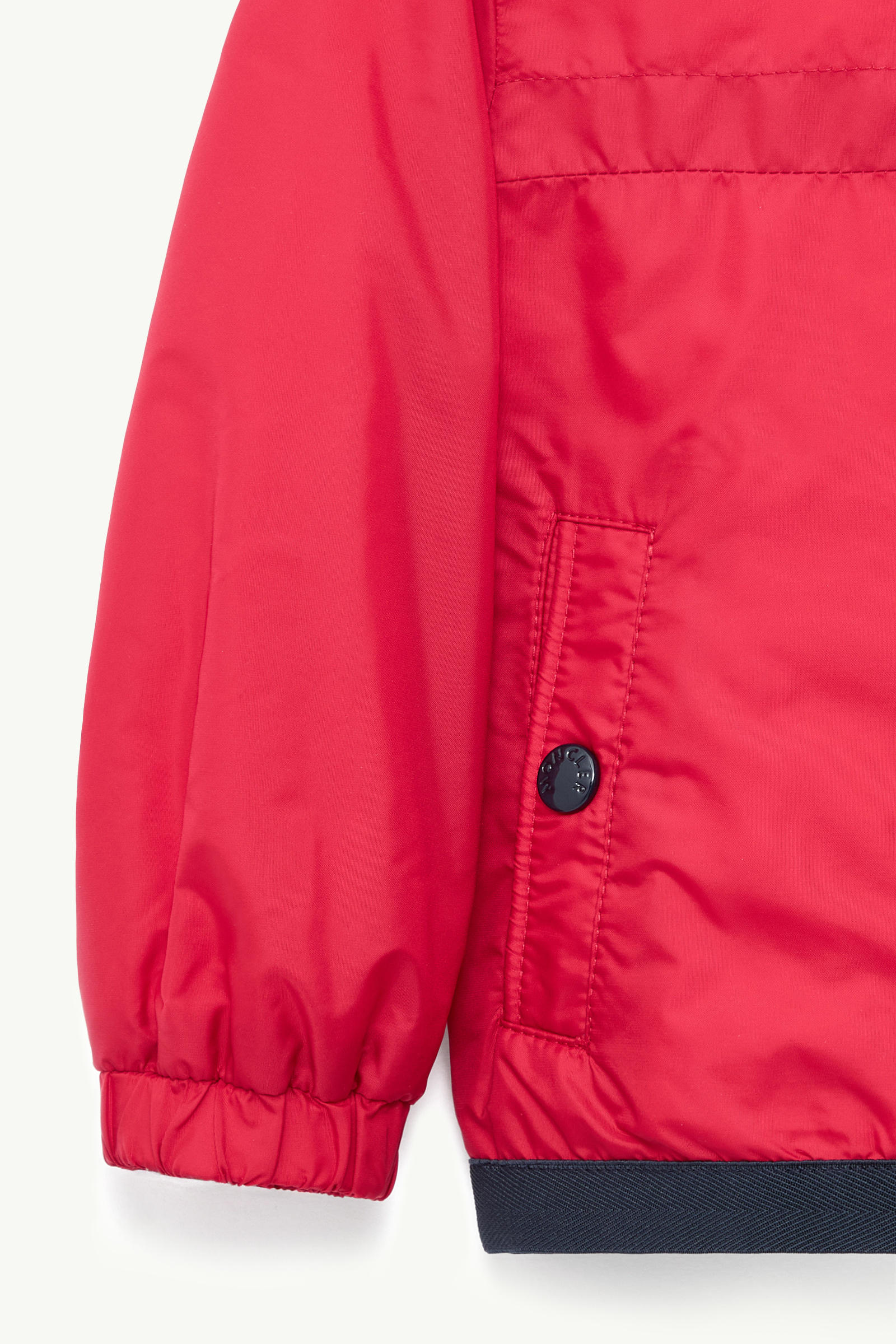Anton Hooded Rain Jacket Boy Red Moncler 3