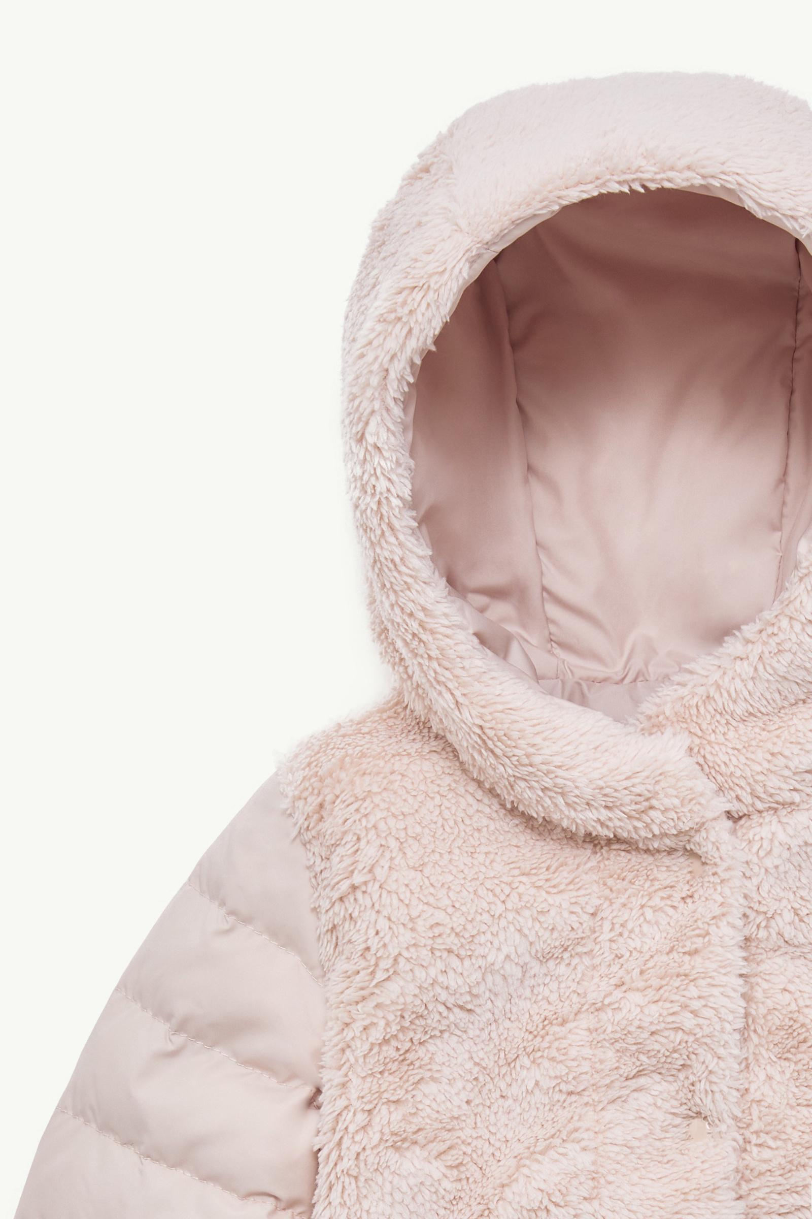 Jerima Teddy Daunenjacke mit Kapuze Mädchen Hellbeige Moncler 1