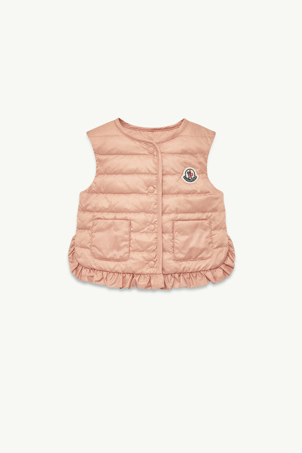 Portia Gilet Girl Pink Moncler 0