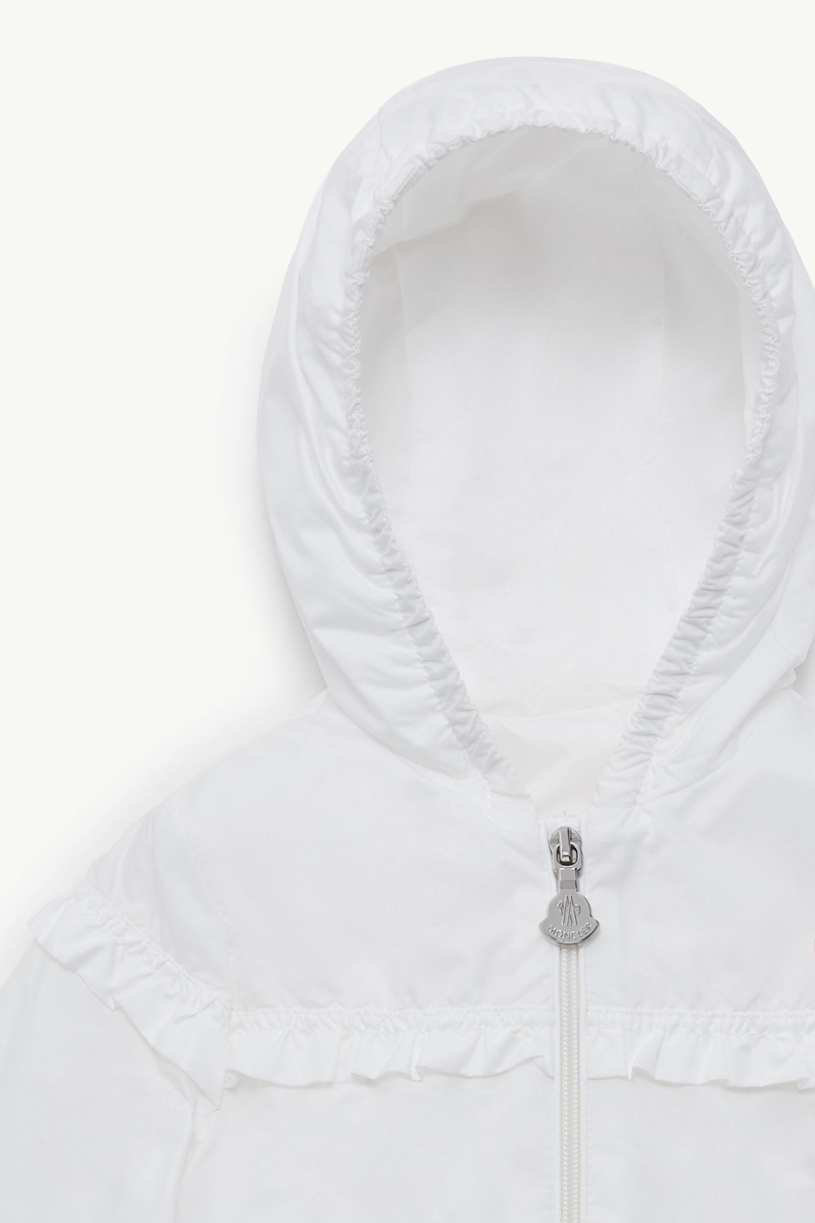 Hiti Hooded Rain Jacket Girl Off White Moncler 1