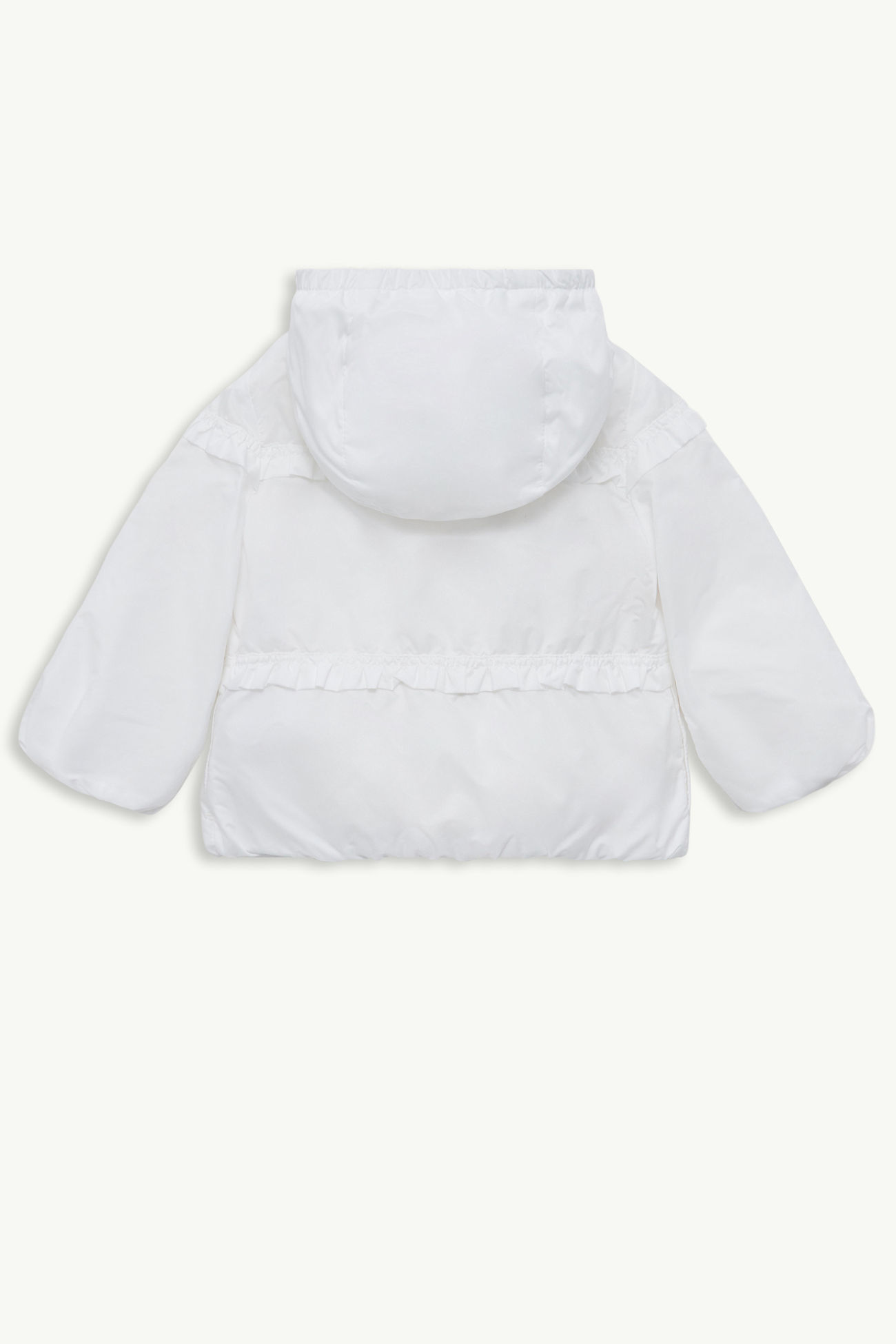Veste de pluie à capuche Hiti Fille Blanc Cassé Moncler 2