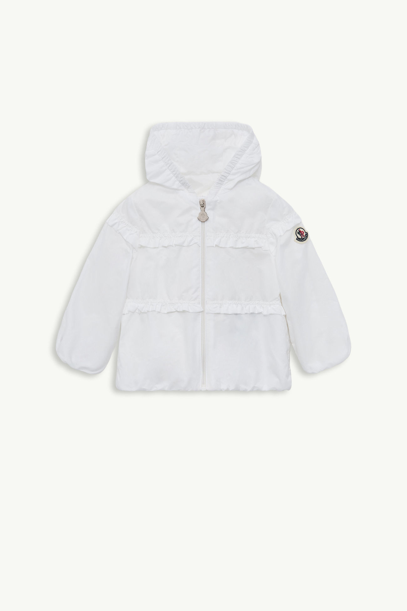 Giacca impermeabile Hiti con cappuccio Bambina Bianco Moncler 0
