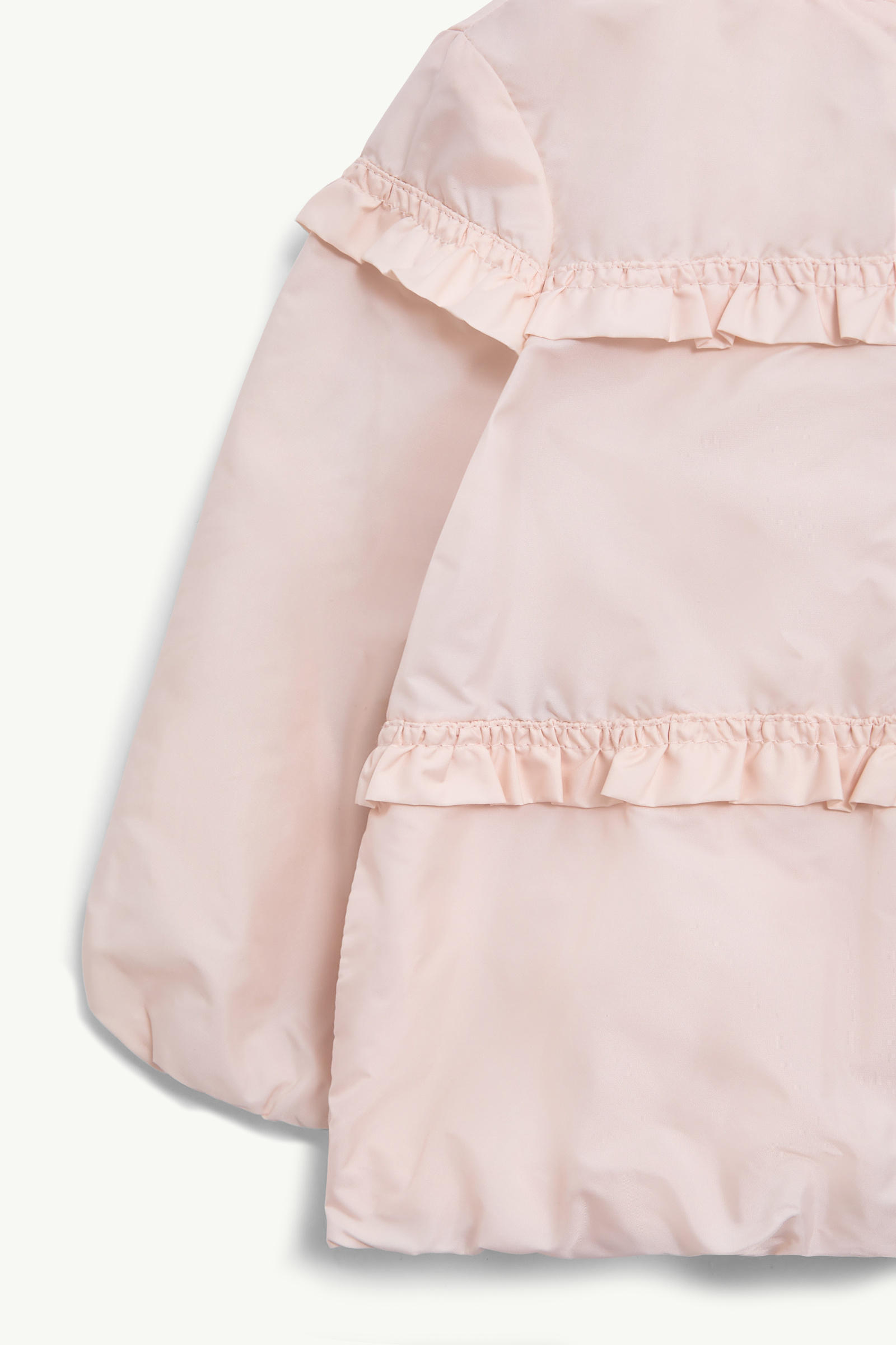 Hiti Hooded Rain Jacket Girl Light Pink Moncler 3