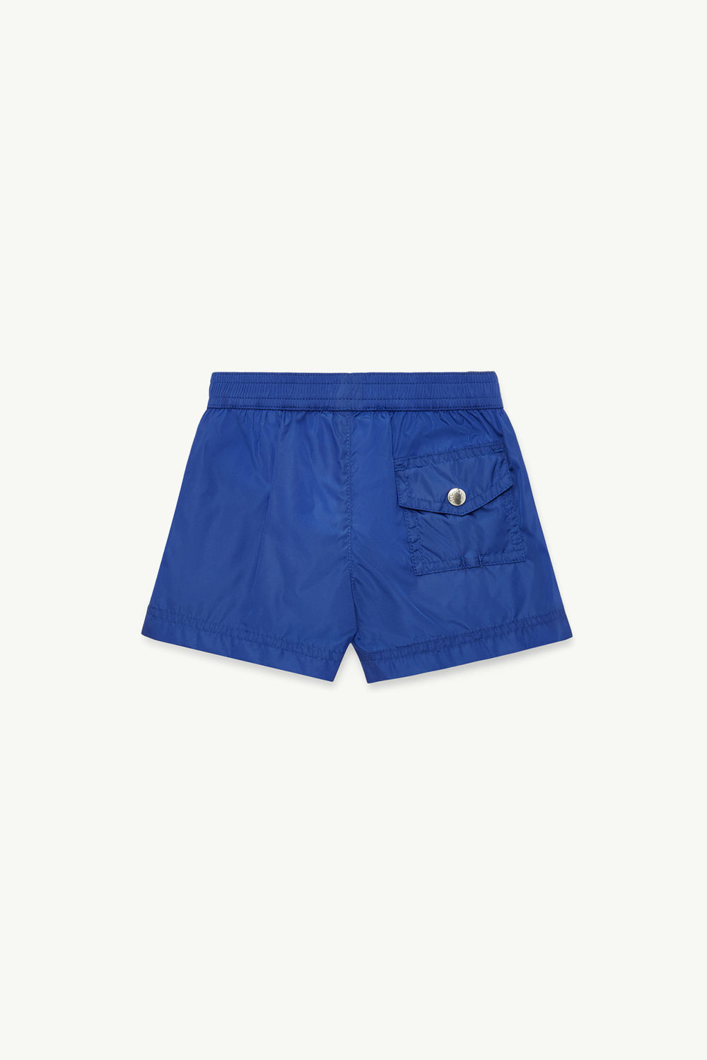三色飾邊游泳短褲 男童 電光藍色 Moncler 1