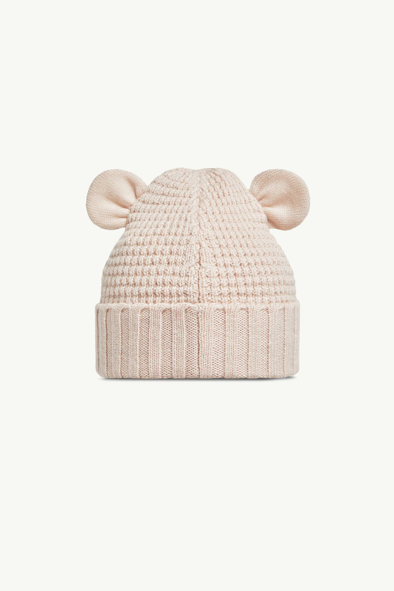 Berretto in lana con orecchie a orsacchiotto Gender Neutral Rosa Chiaro Moncler 2