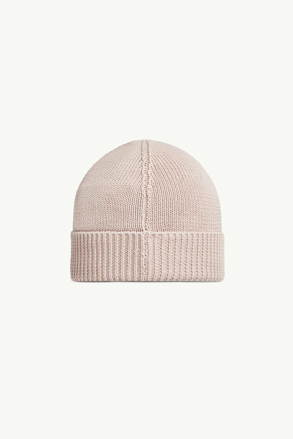 Cotton Beanie Girl Light Pink Moncler 2