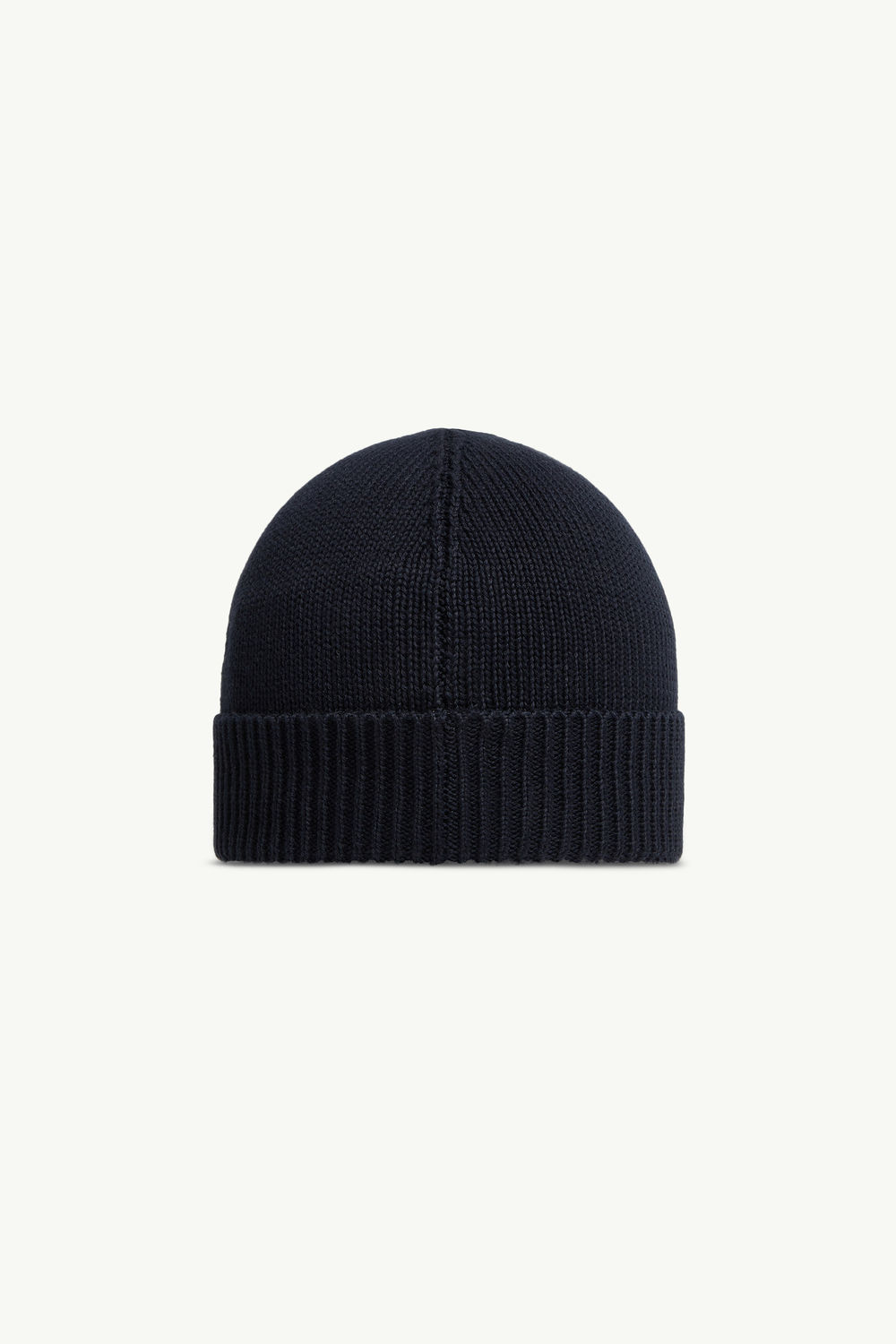 Cotton Beanie Girl Navy Blue Moncler 2