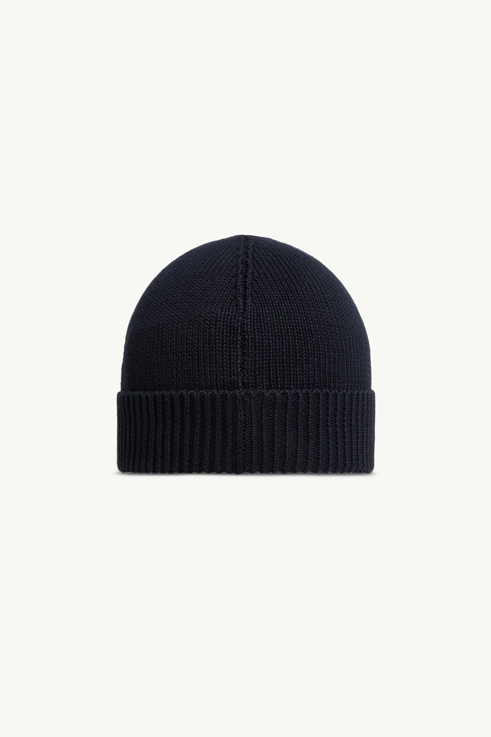 Cotton Beanie Girl Navy Blue Moncler 2