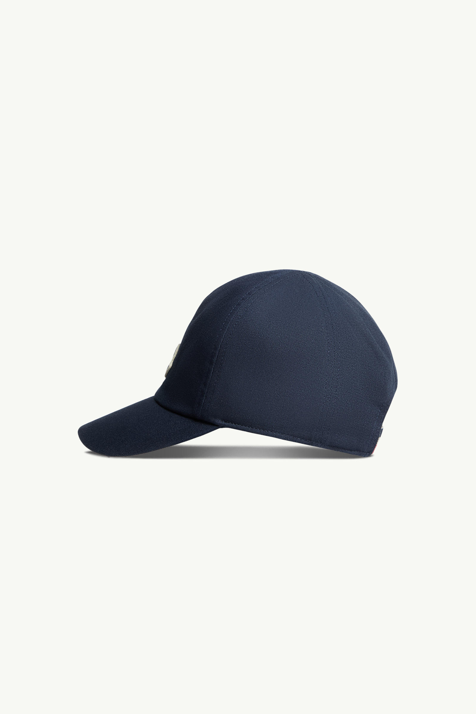 Cotton Gabardine Baseball Cap Boy Blue Moncler 2