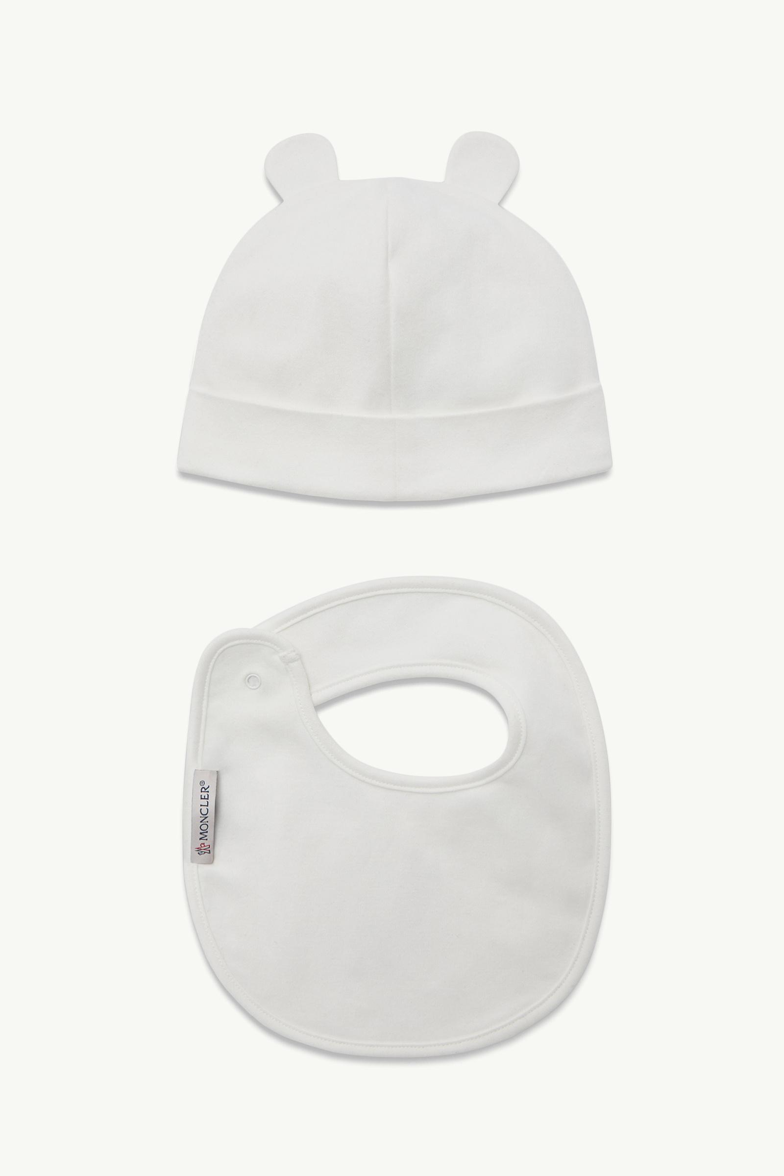 Teddy Bear Cotton Set Gender Neutral White Moncler 1