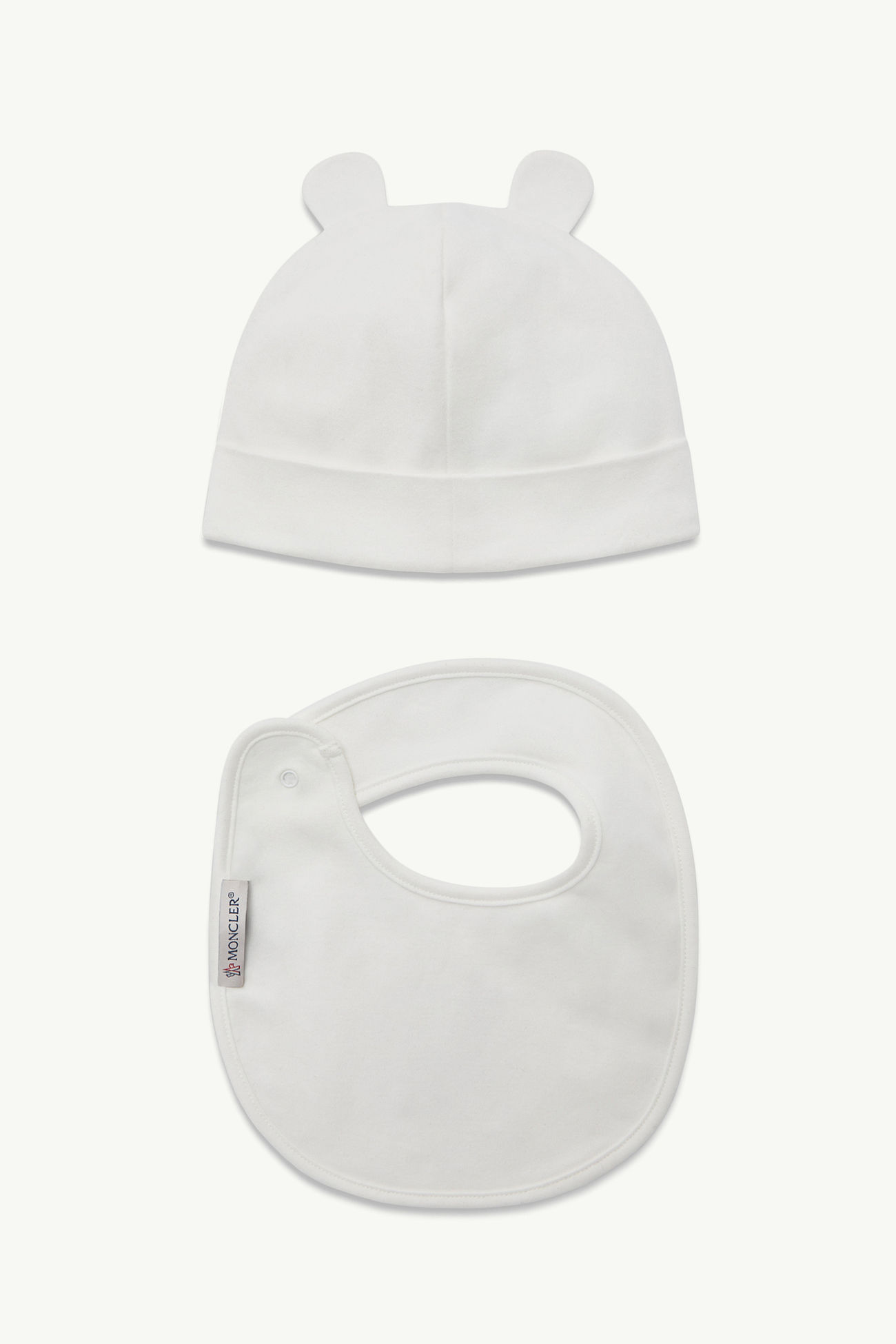 Set aus Baumwolle mit Teddybär-Motiv Genderneutral Weiß Moncler 1