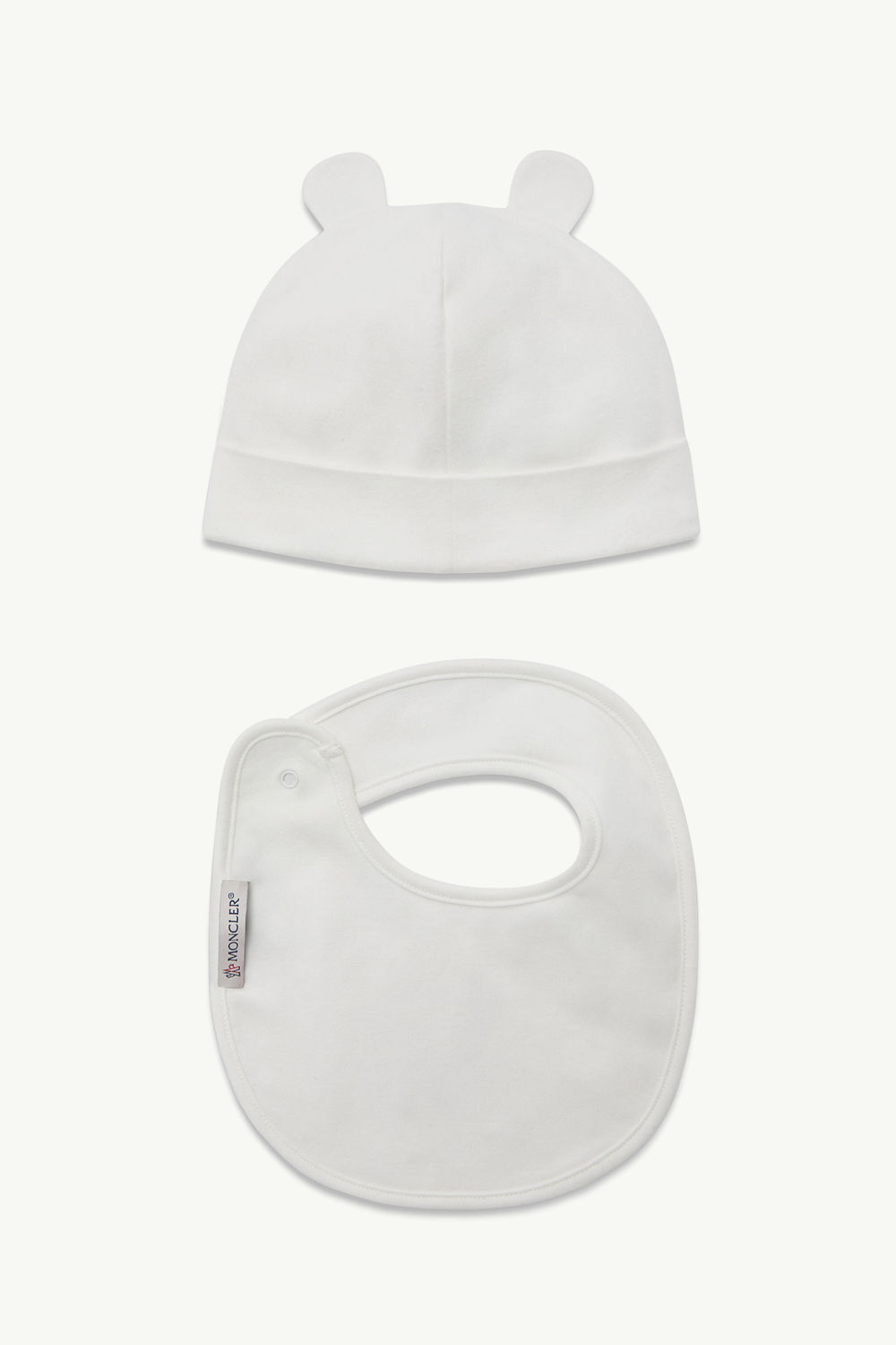 Teddy Bear Cotton Set Gender Neutral White Moncler 1