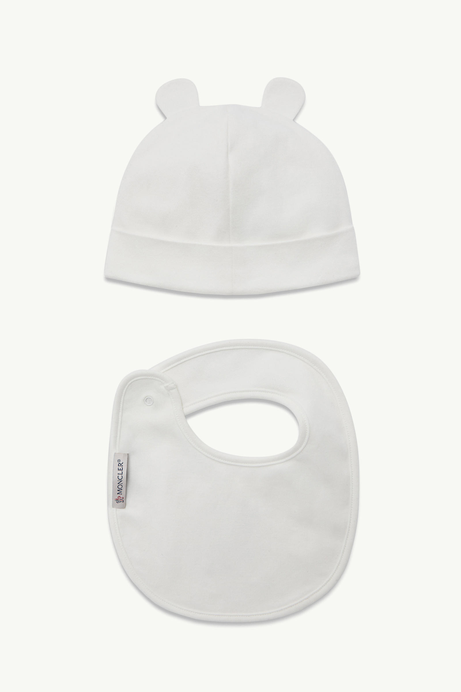 Teddy Bear Cotton Set Gender Neutral White Moncler 1