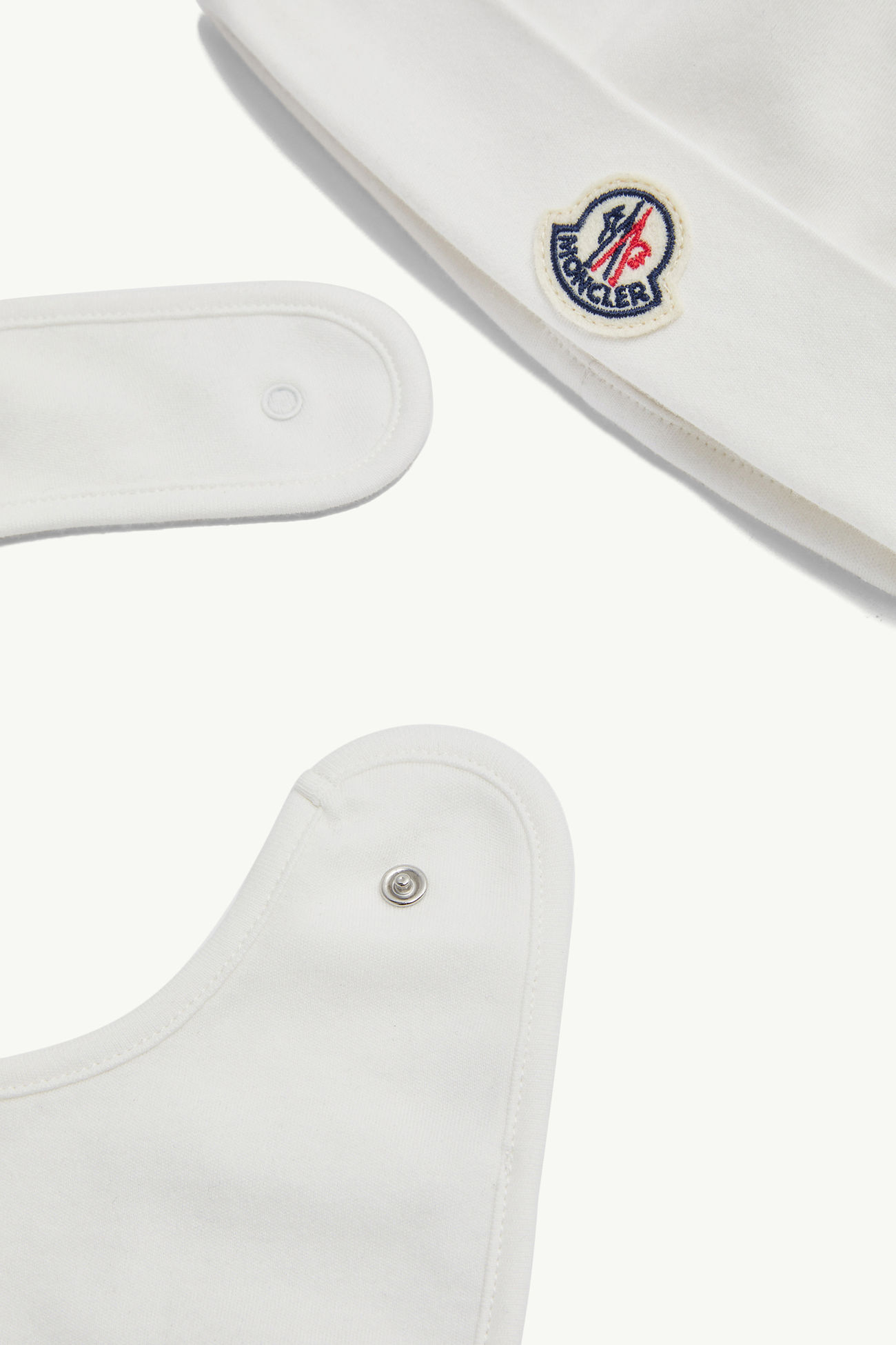 Set aus Baumwolle mit Teddybär-Motiv Genderneutral Weiß Moncler 2