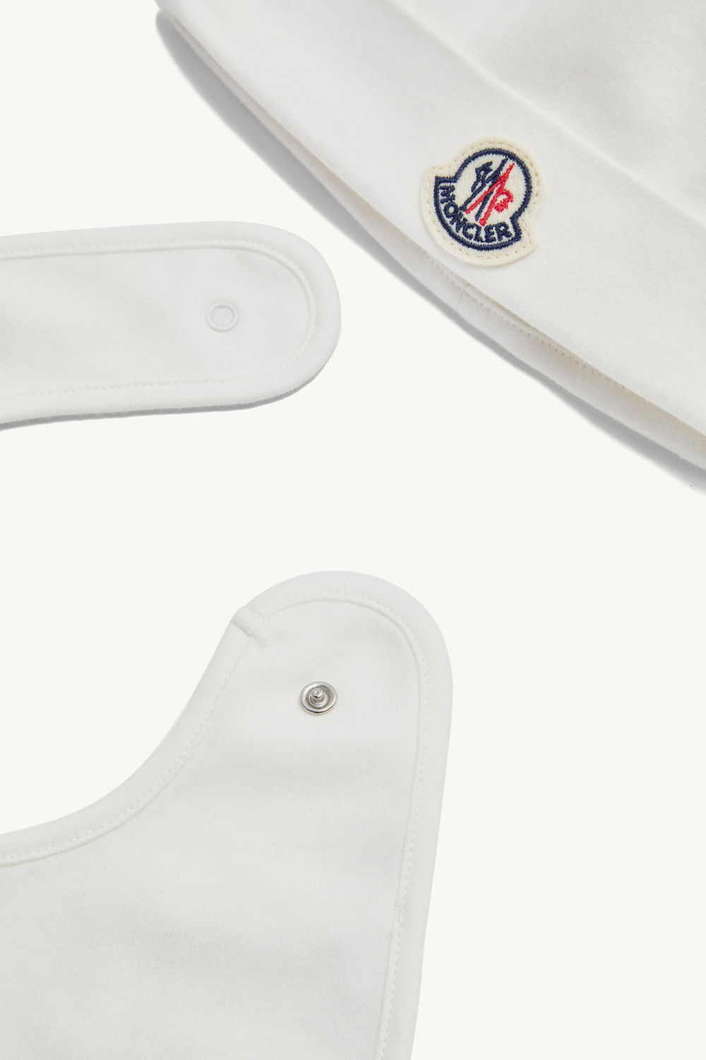 Teddy Bear Cotton Set Gender Neutral White Moncler 2