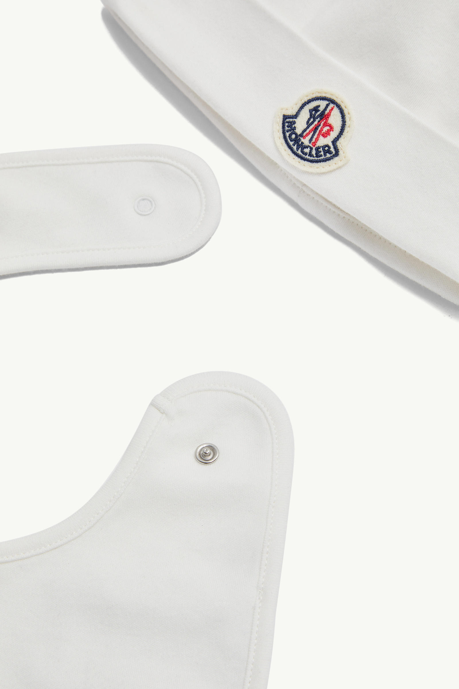 Teddy Bear Cotton Set Gender Neutral White Moncler 2