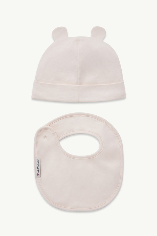 Teddy Bear Cotton Set Gender Neutral Light Pink Moncler 1