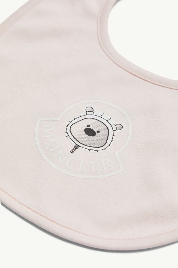 Teddy Bear Cotton Set Gender Neutral Light Pink Moncler 3