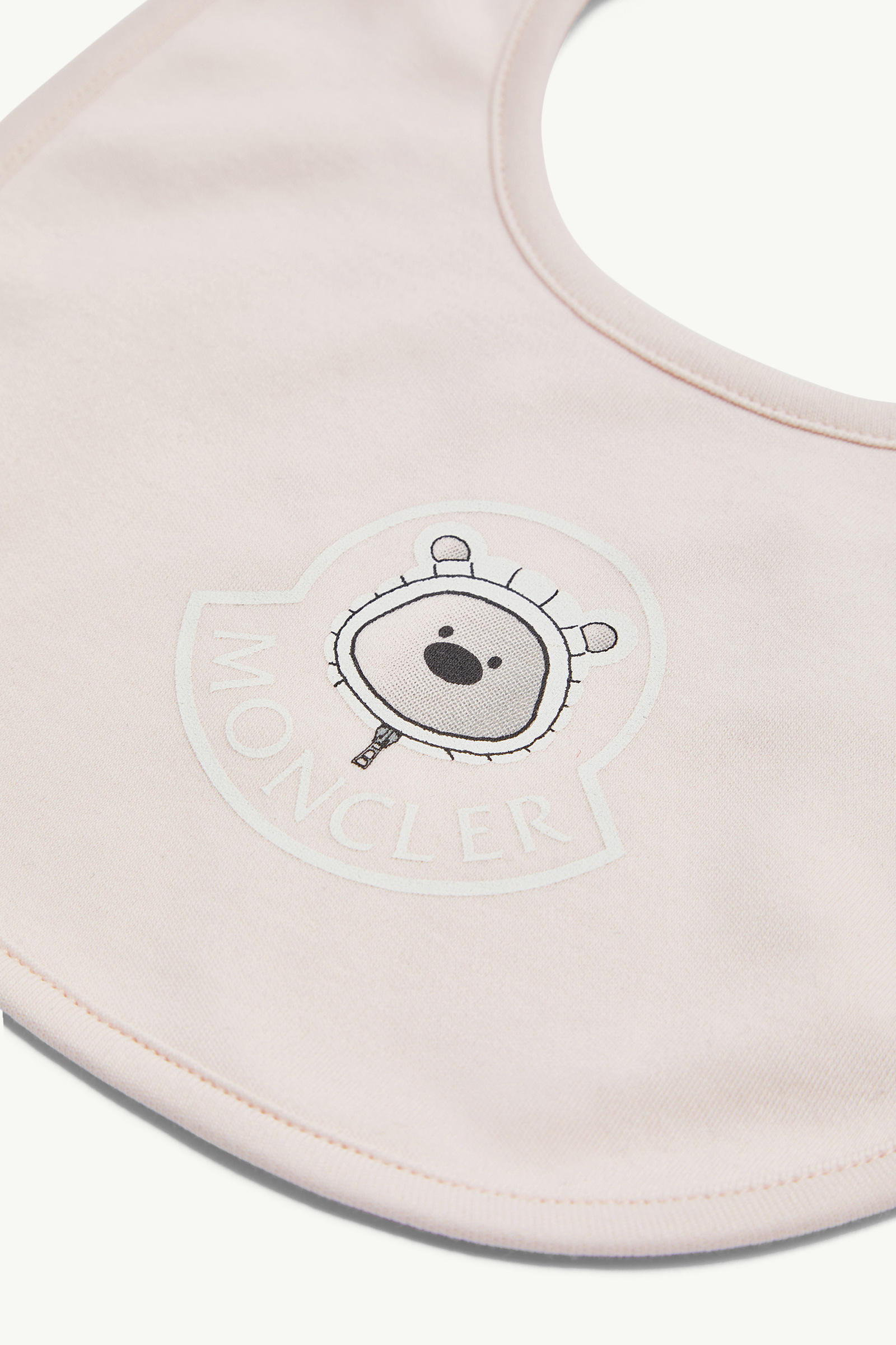 Teddy Bear Cotton Set Gender Neutral Light Pink Moncler 3