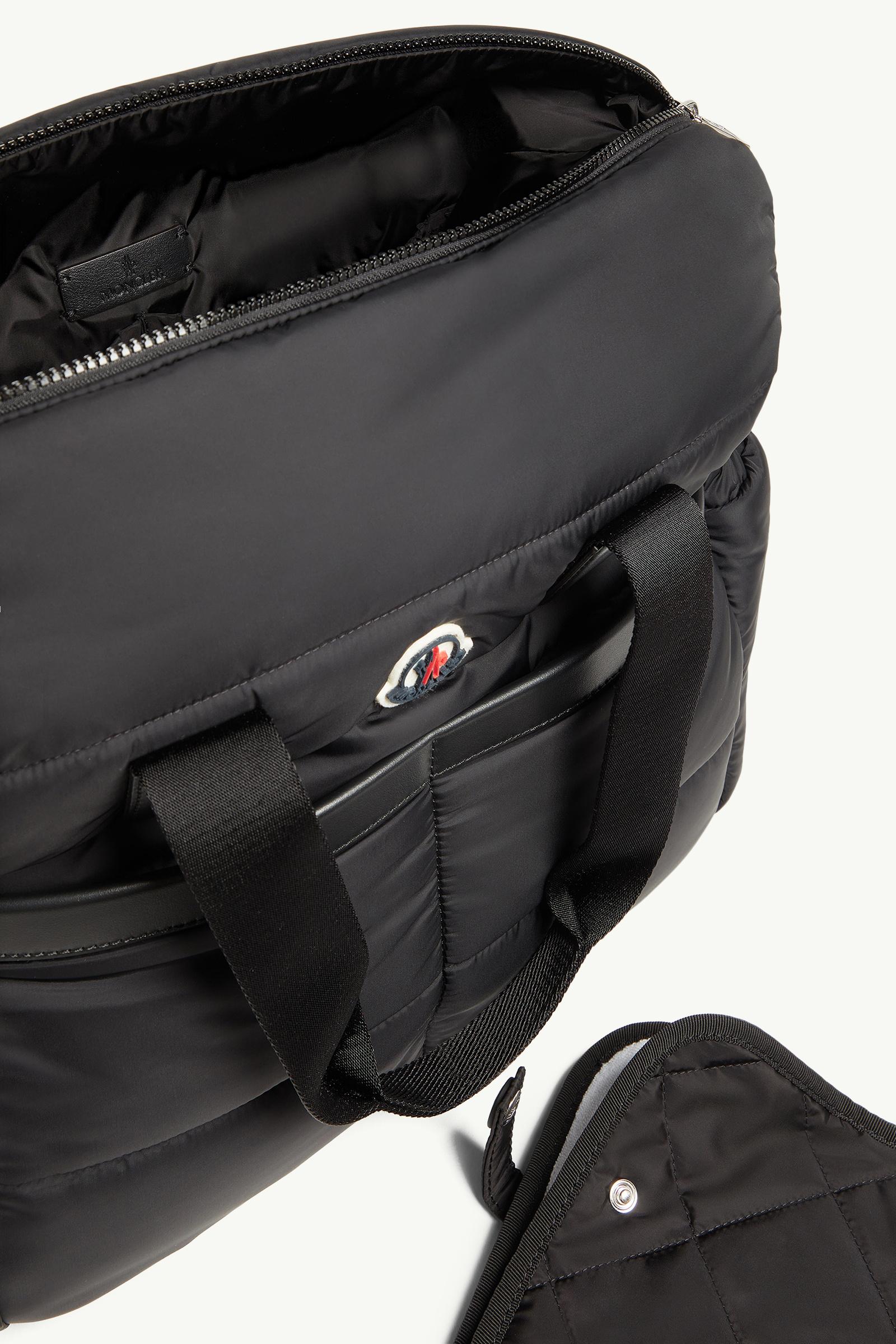 Black Nylon Diaper Bag - Accessories for Children | Moncler US
