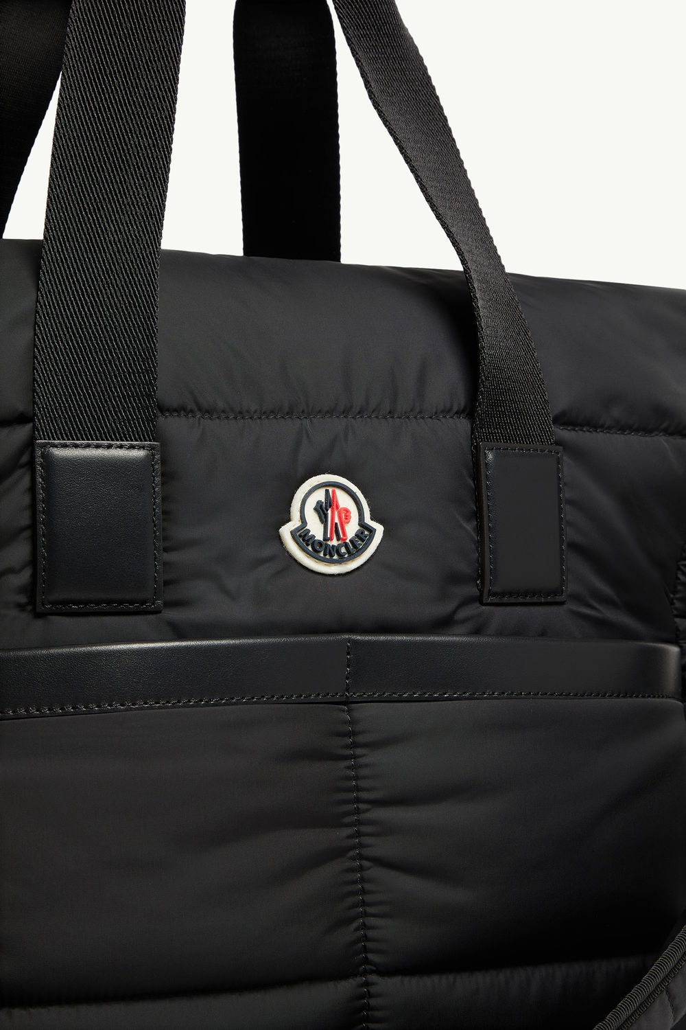 Nylon Diaper Bag Gender Neutral Black Moncler 4
