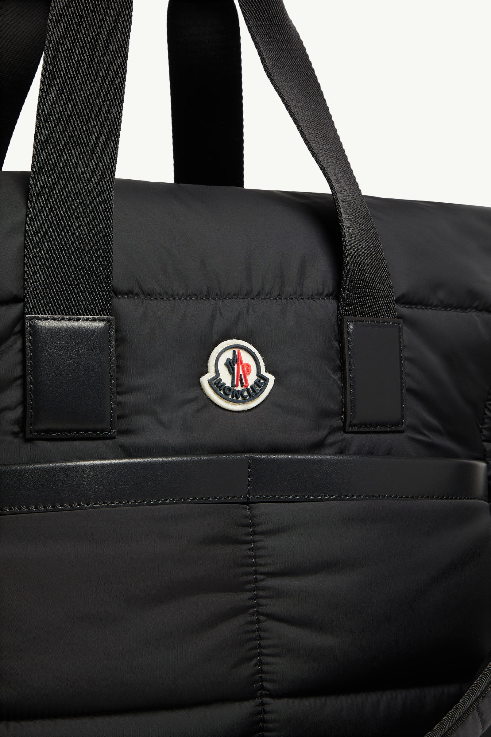 Nylon Diaper Bag Gender Neutral Black Moncler 4