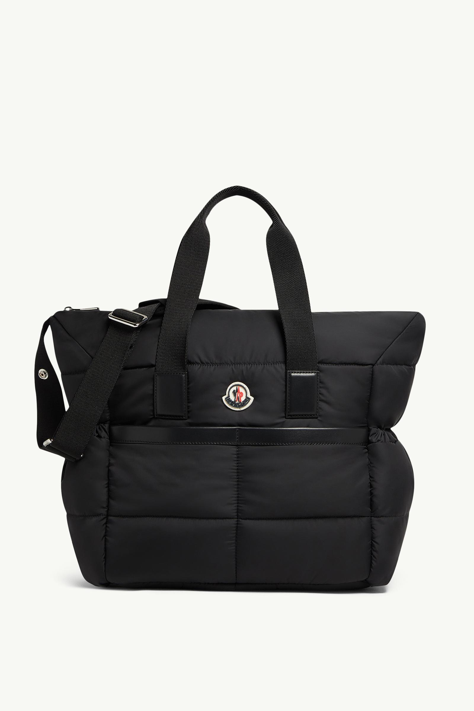 【正規品】MONCLER ブラック トートバッグ 保存袋付き モンクレール トートバッグ ピアリック ブラック メンズ MONCLER