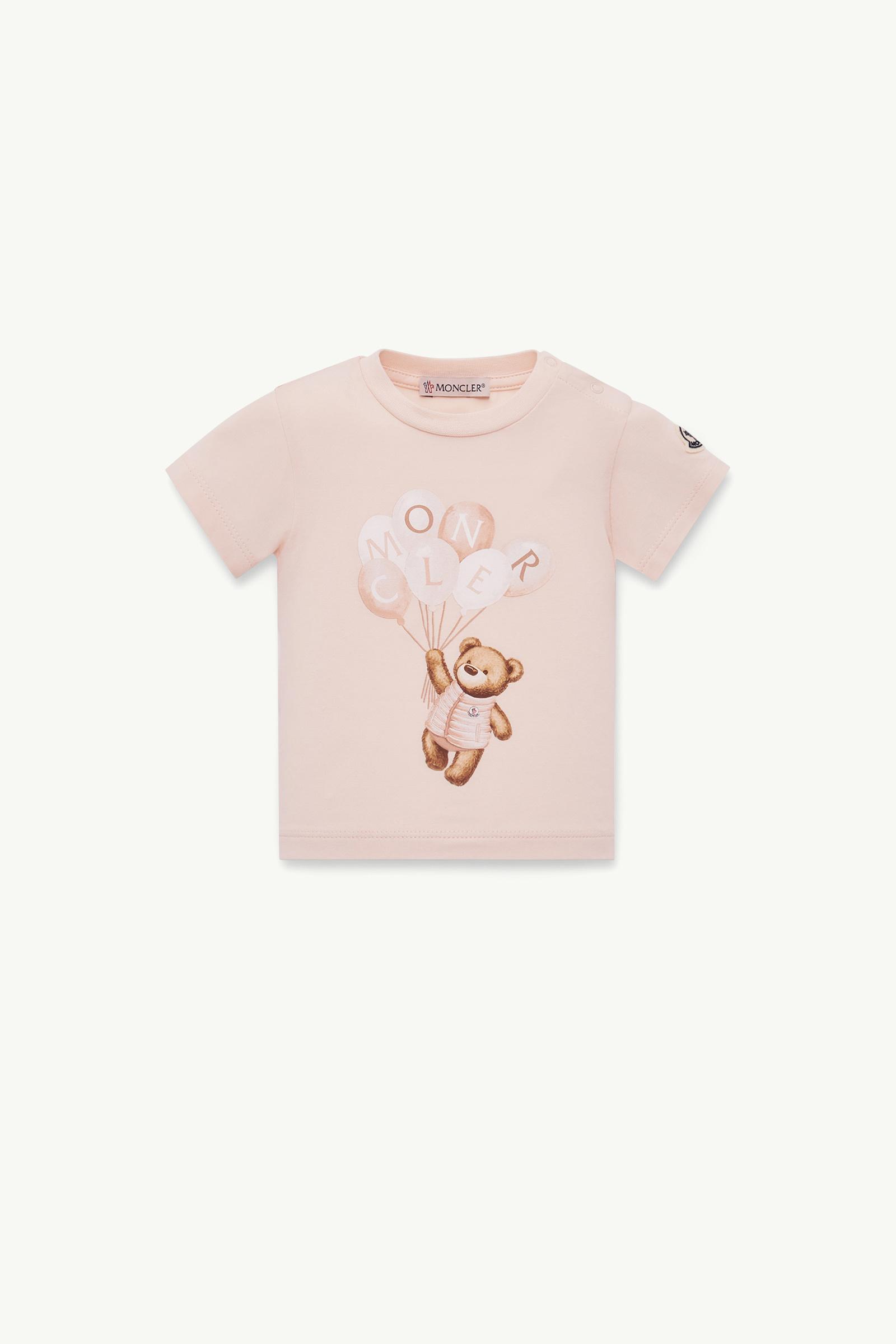 Teddy Bear Motif Cotton T-Shirt_findInBoutique_image