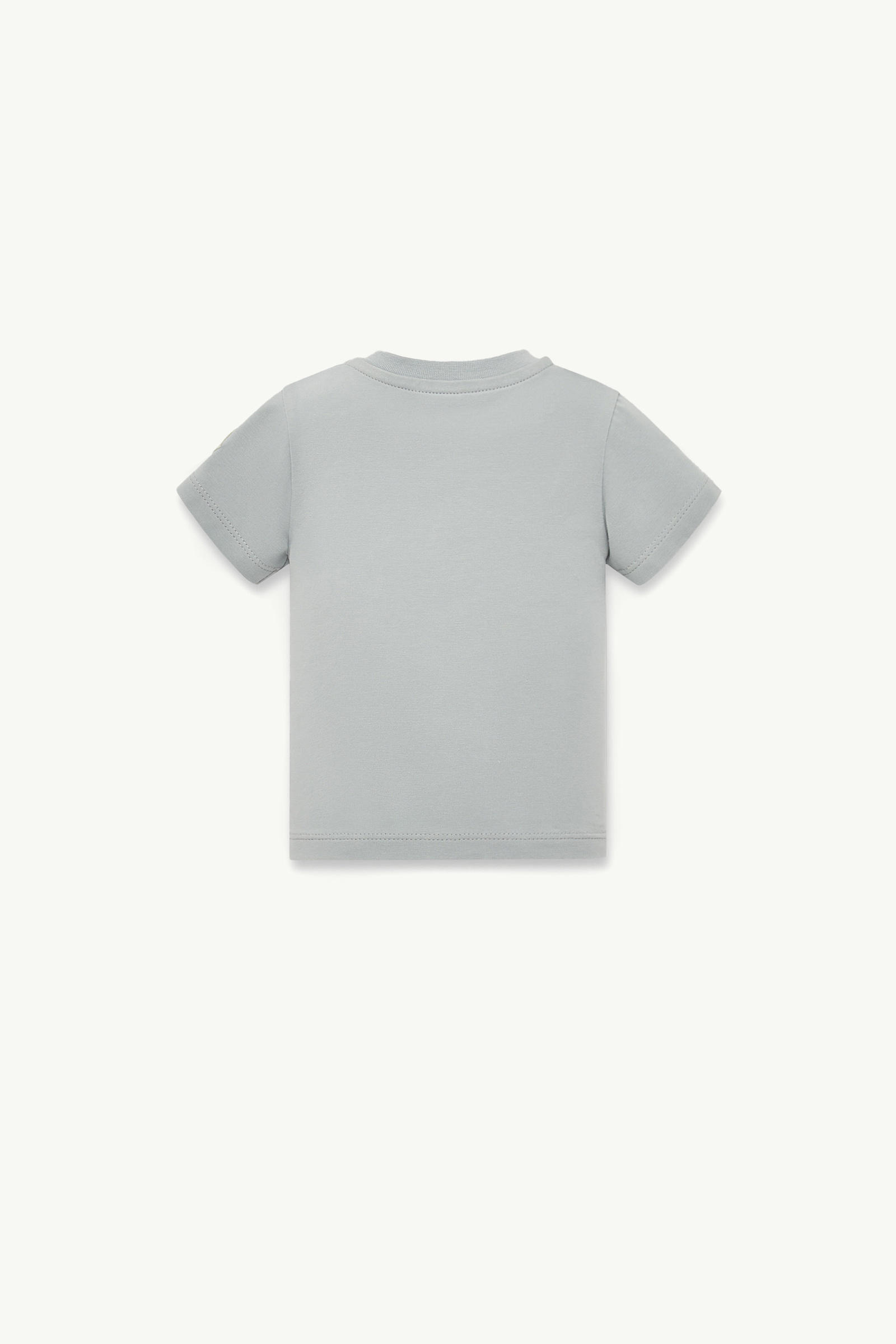 T-shirt en coton à motif ours en peluche Mixte Gris Moncler 1