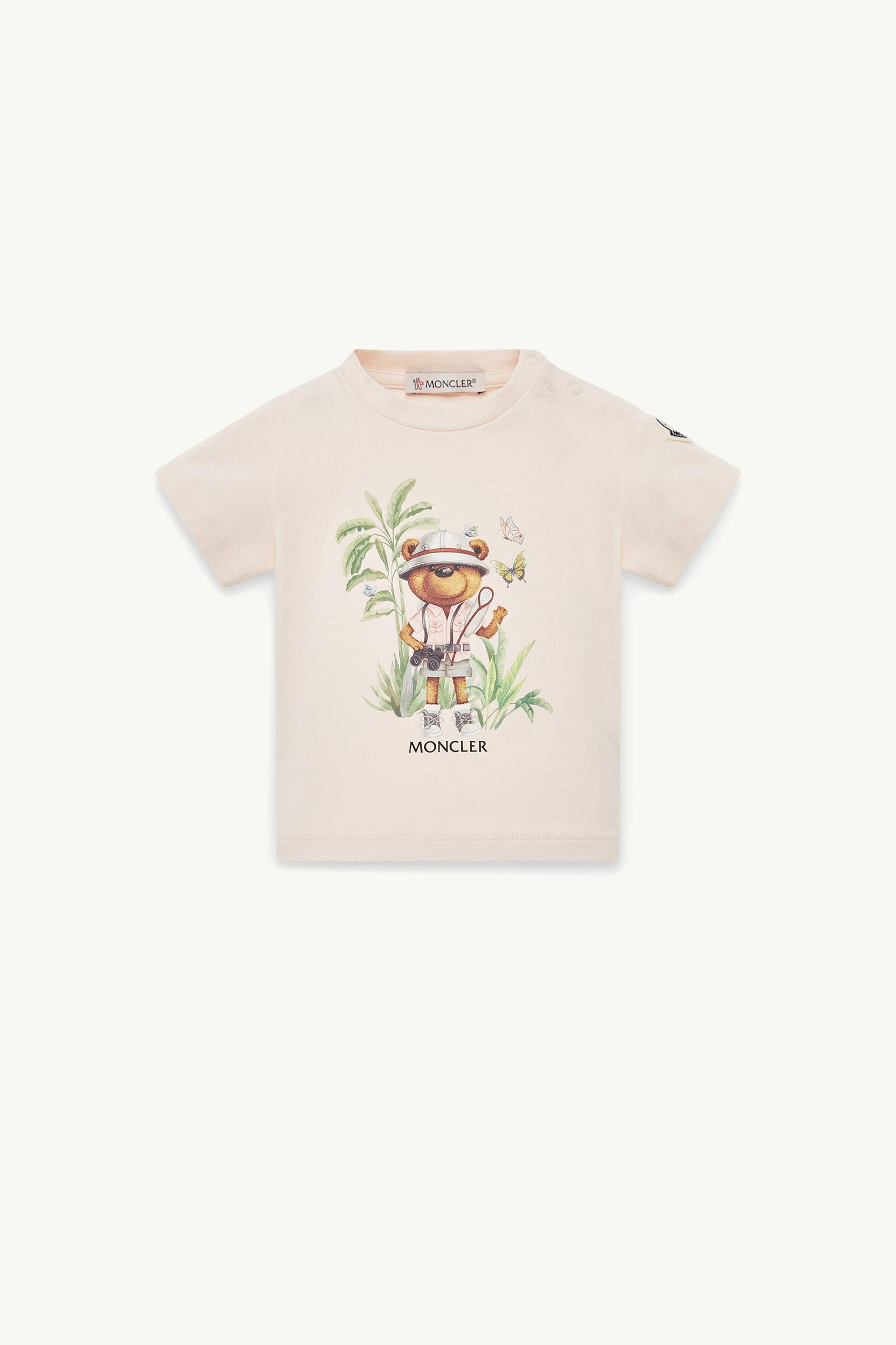 Teddy Bear Motif Cotton T-Shirt_findInBoutique_image