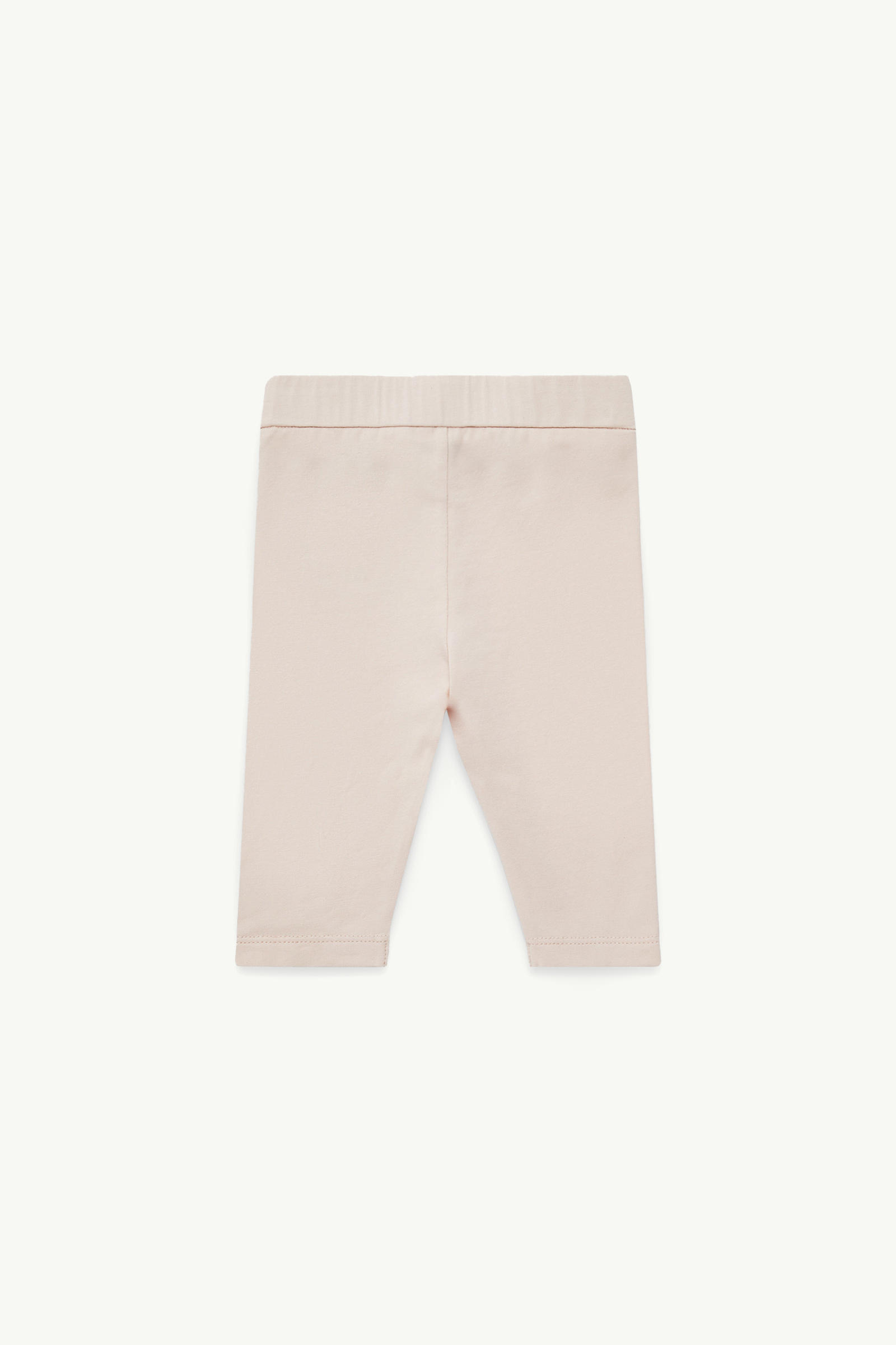 Cotton Leggings Girl Light Pink Moncler 1