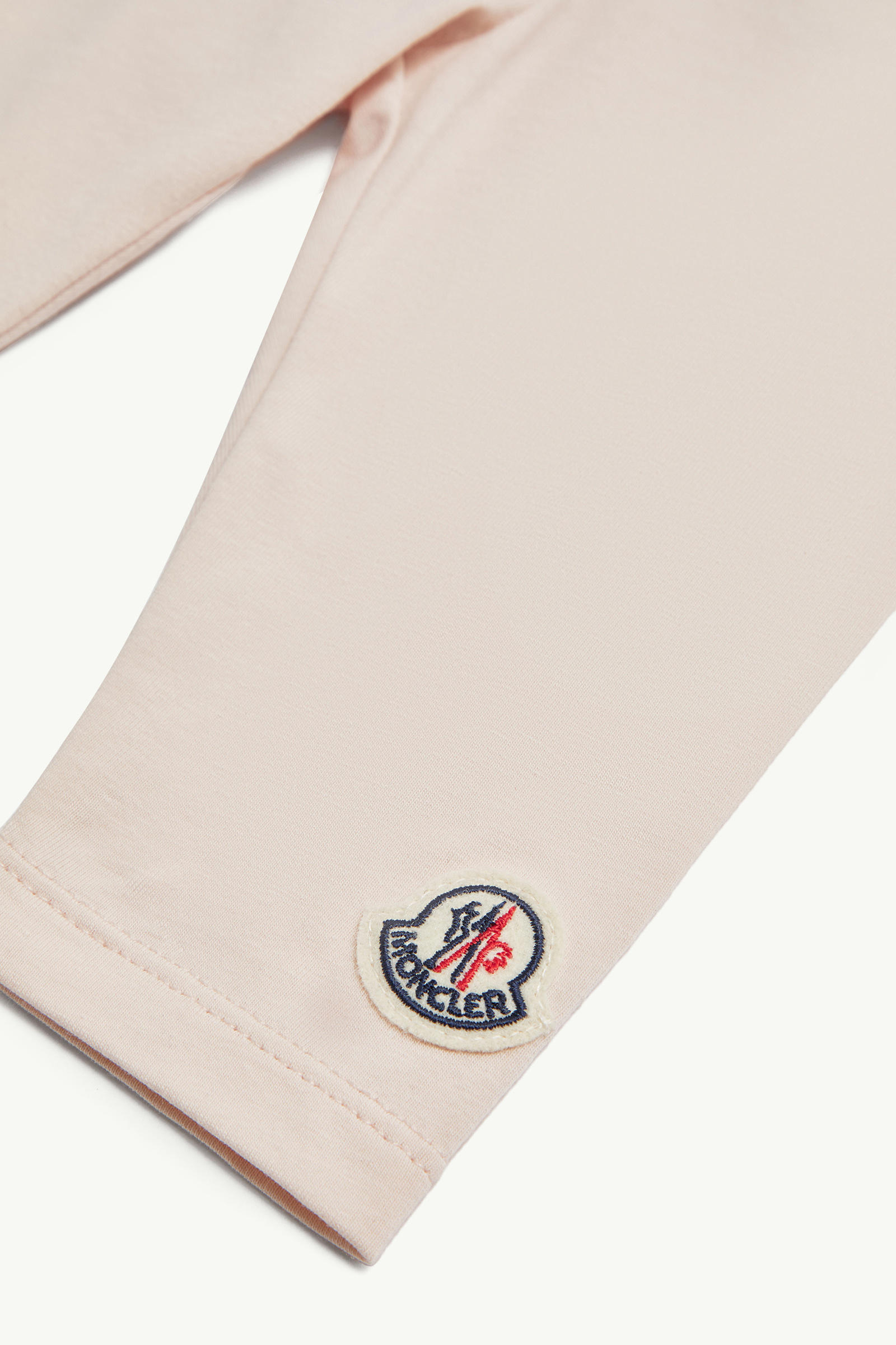 Cotton Leggings Girl Light Pink Moncler 2