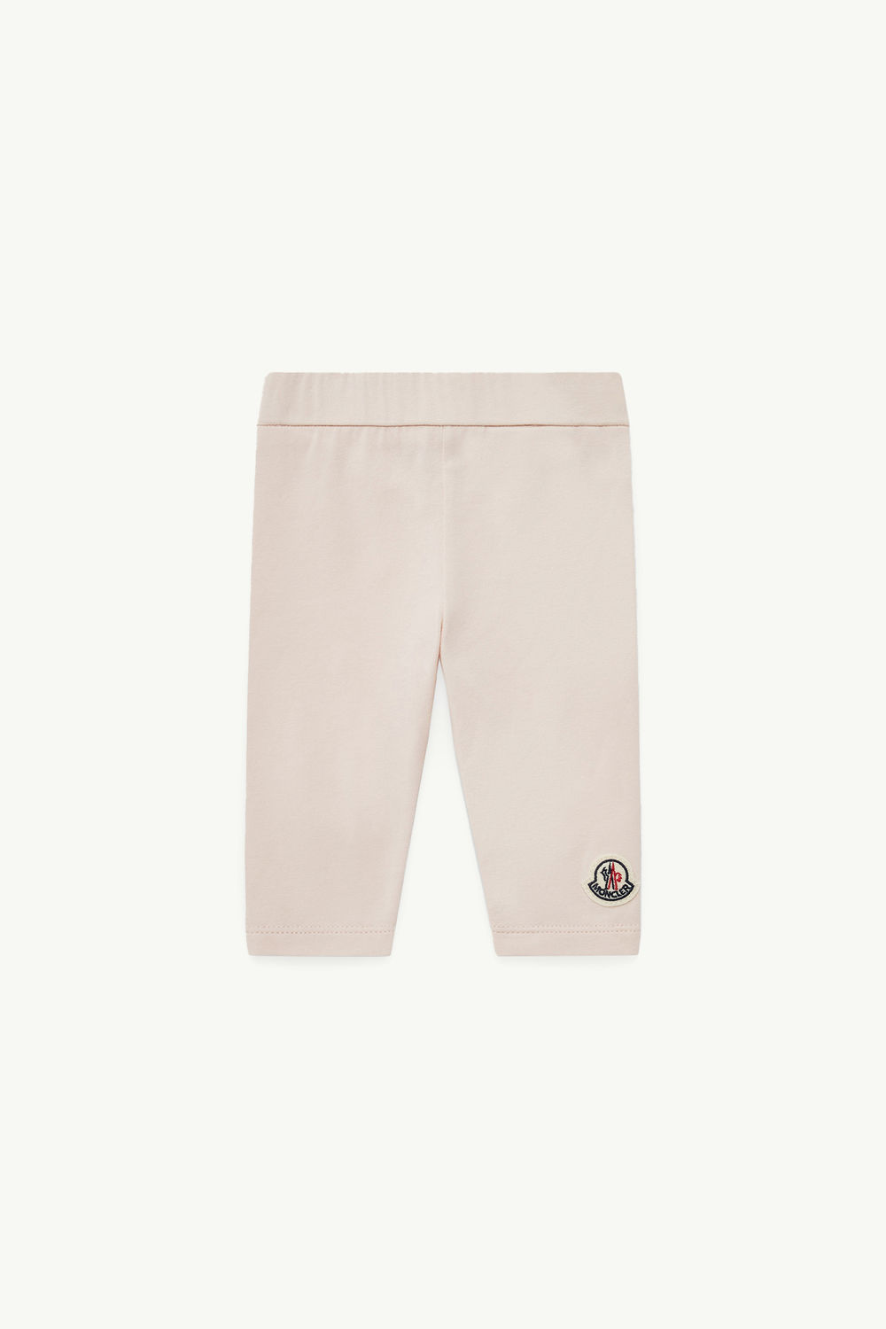 Cotton Leggings Girl Light Pink Moncler 0