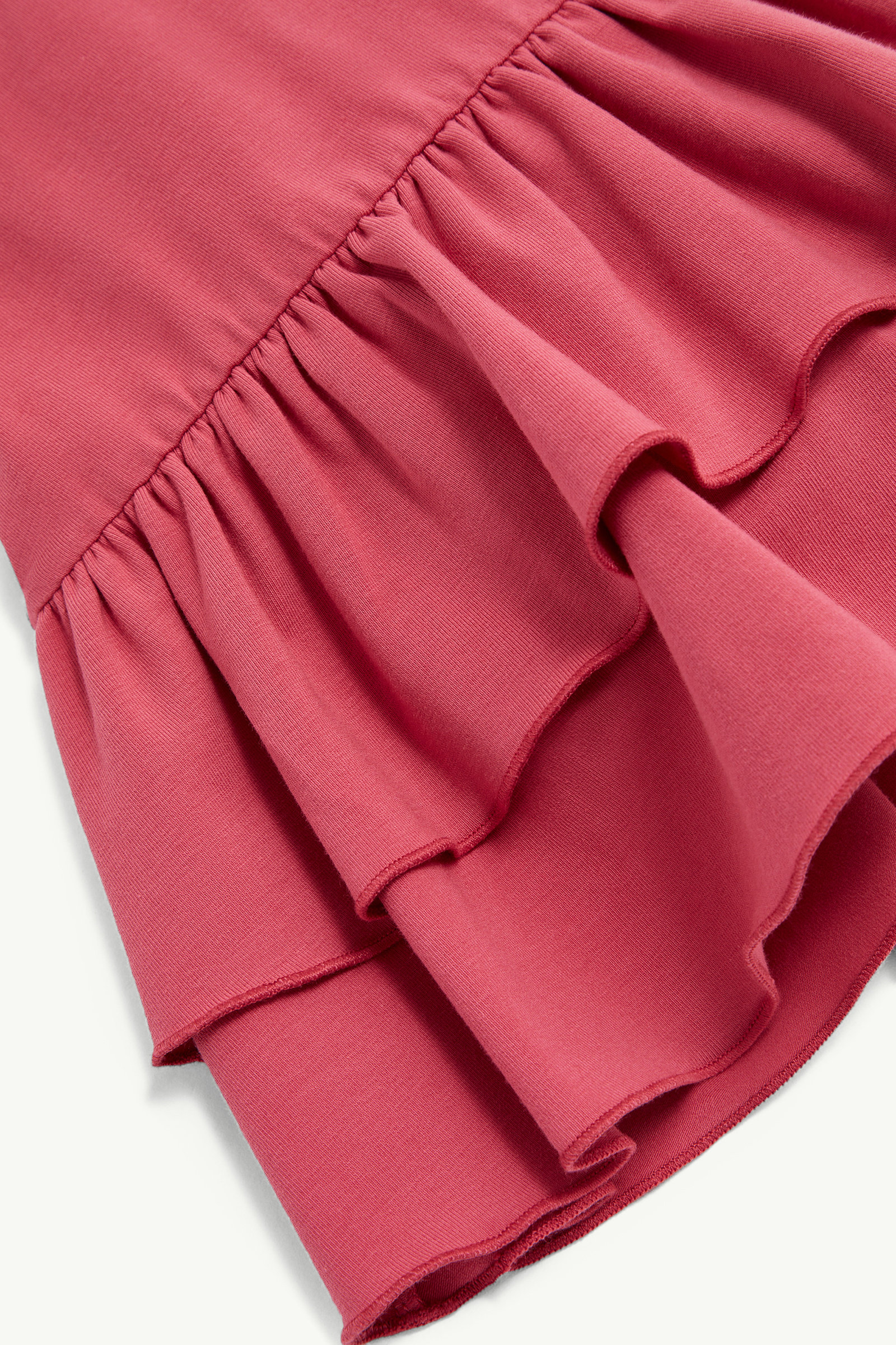 Cotton Dress Girl Coral Pink Moncler 3