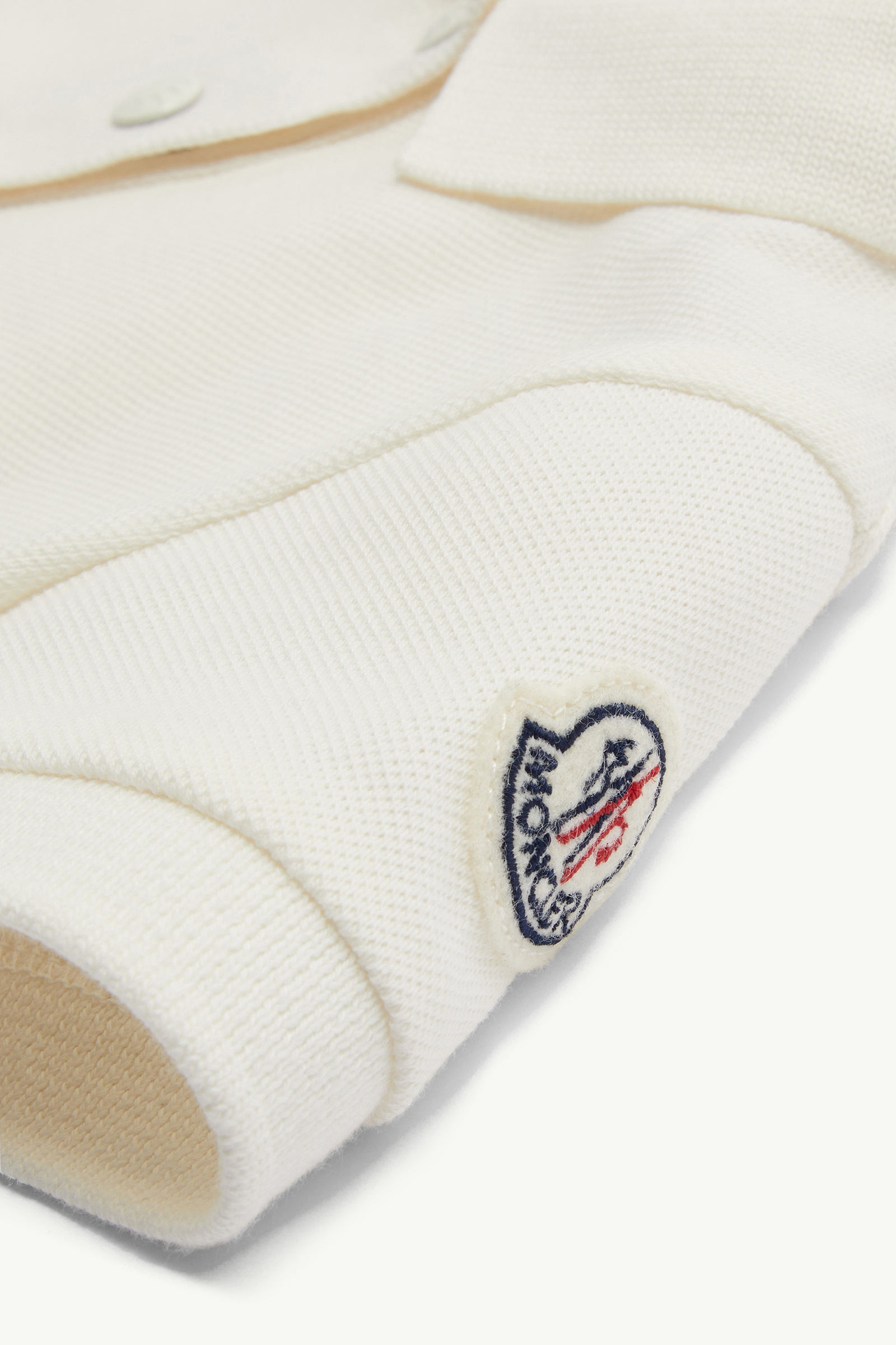 Cotton Piquet Polo Shirt Dress Girl White Moncler 3