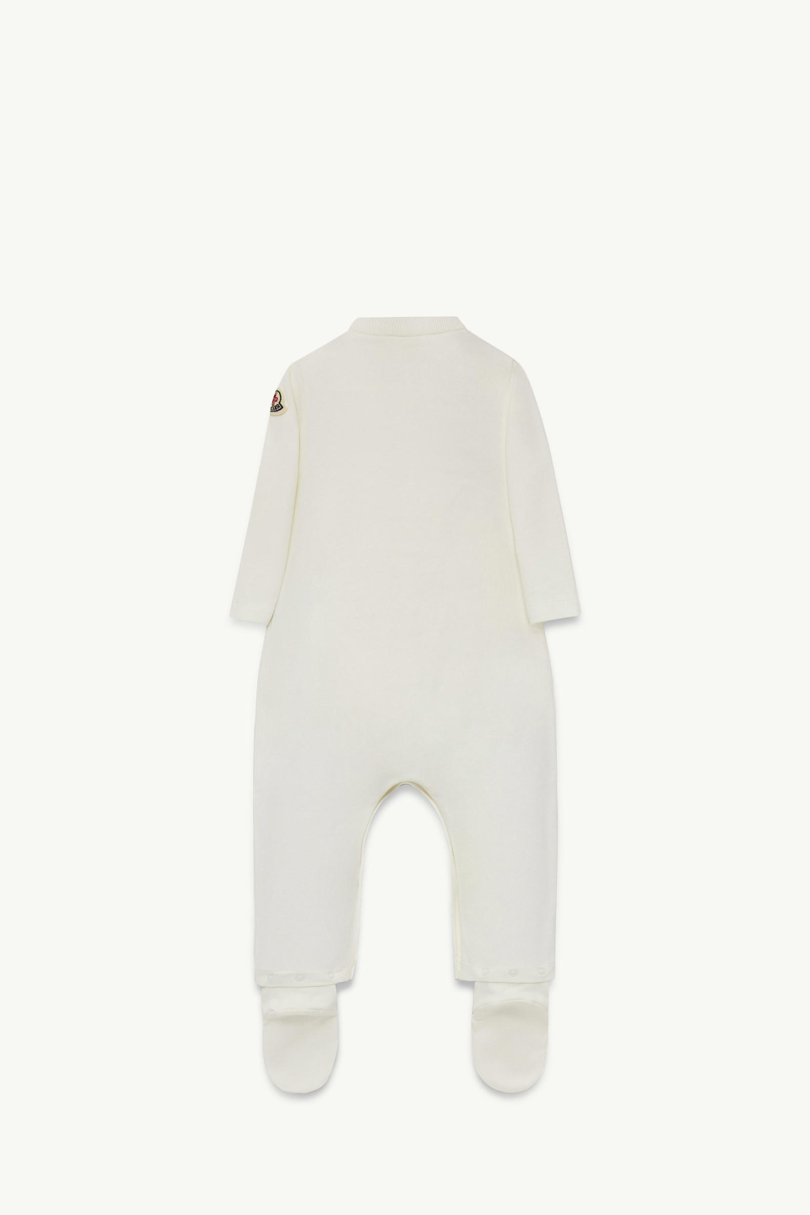 Teddy Bear Cotton Baby Grow Gender Neutral White Moncler 1