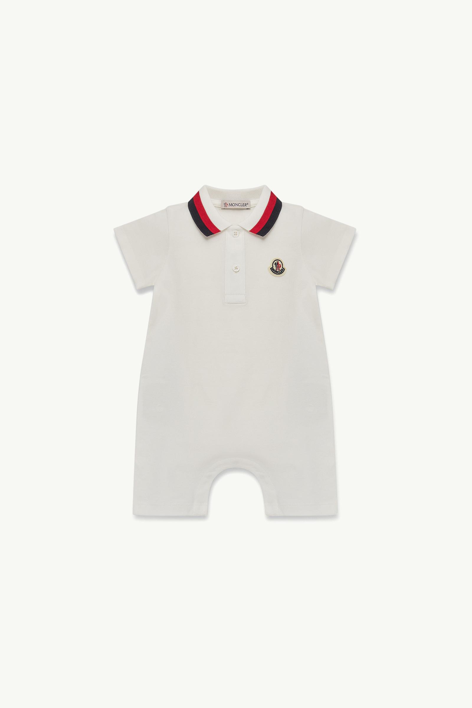 Tricolor-Trimmed Cotton Romper_findInBoutique_image