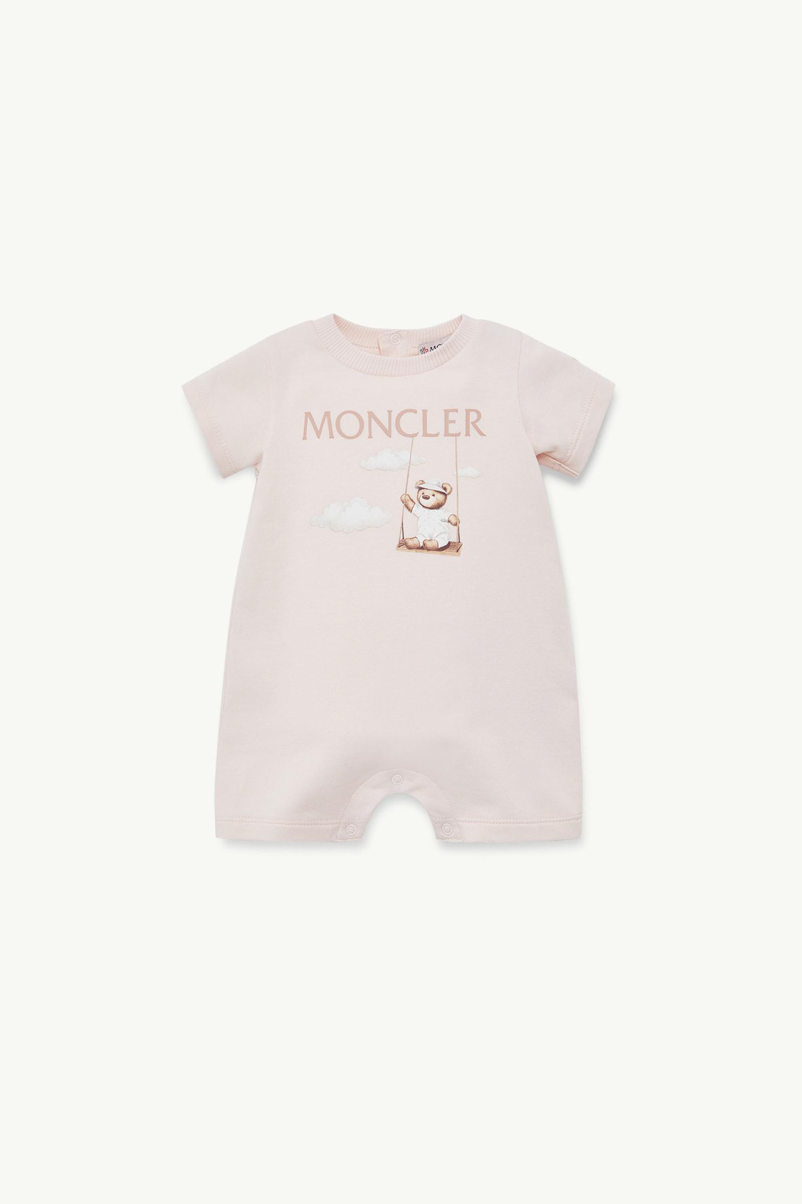 Teddy Bear Motif Cotton Romper_findInBoutique_image