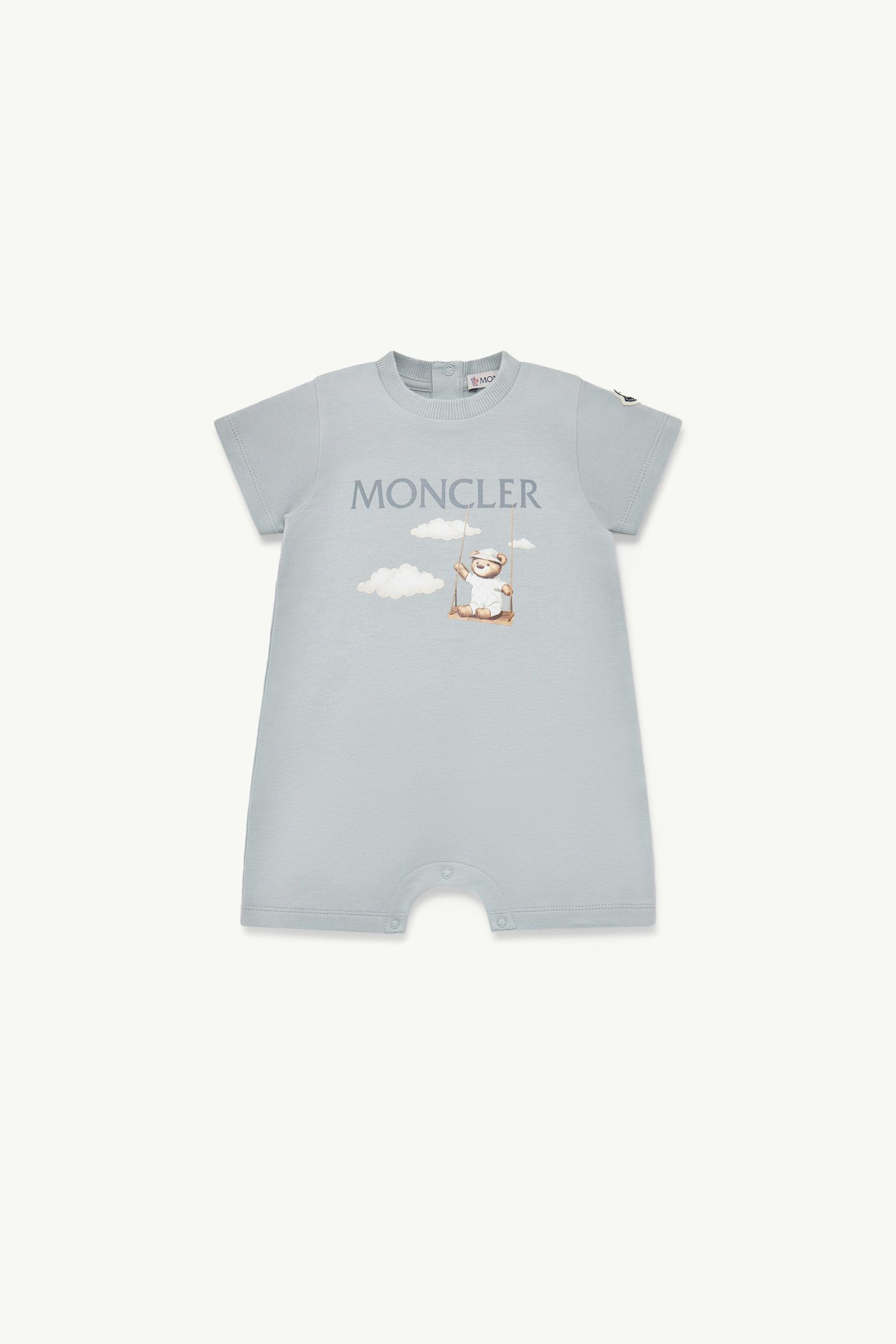 Teddy Bear Motif Cotton Romper_findInBoutique_image
