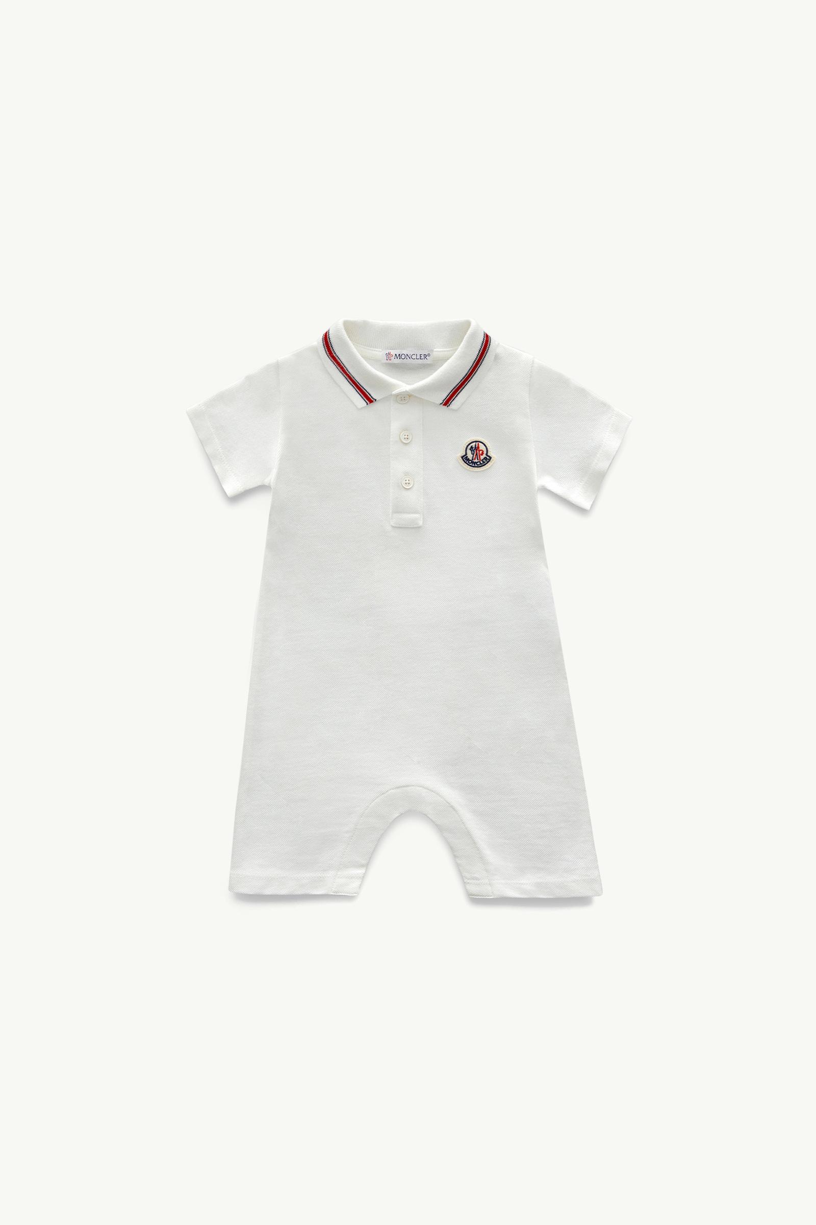 【MONCLER】キャラロゴ ロンパース ホワイト ロンパース : ウェア 向けの キッズ | モンクレール